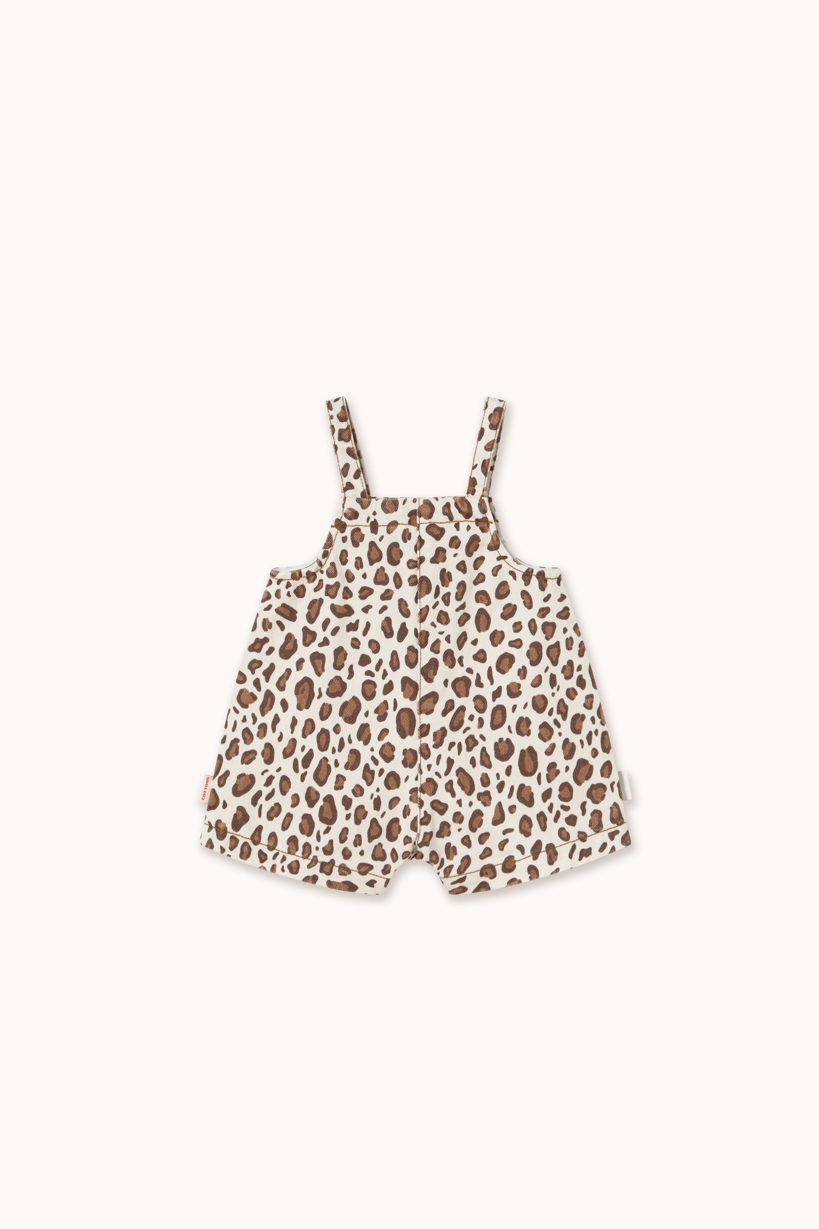 ANIMAL PRINT BABY DUNGAREE