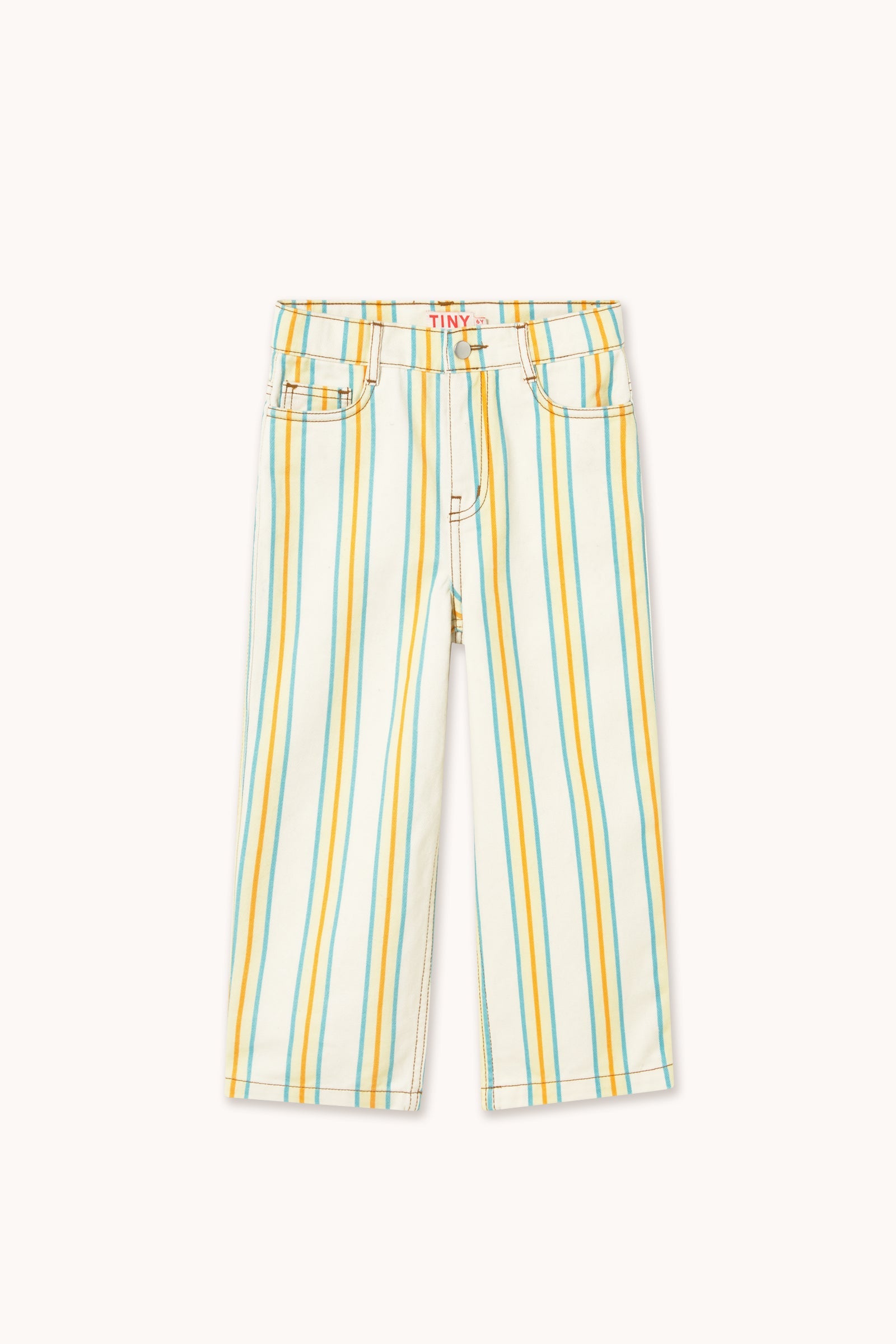 MULTICOLOR STRIPES DENIM JEANS