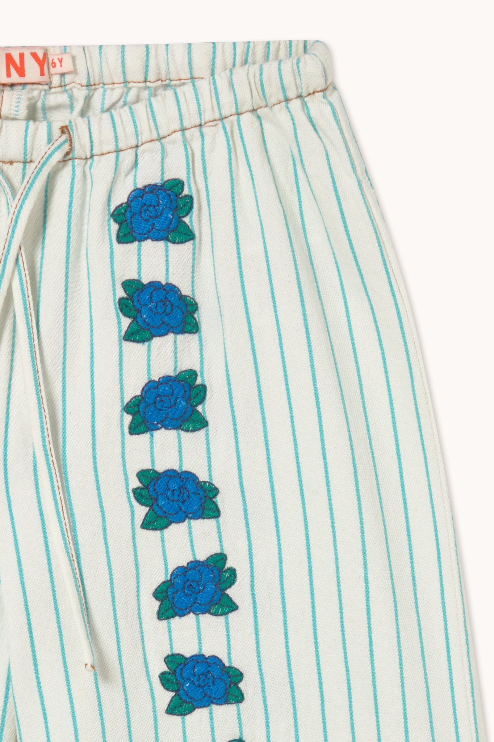 MINI BLUE FLOWERS PANT