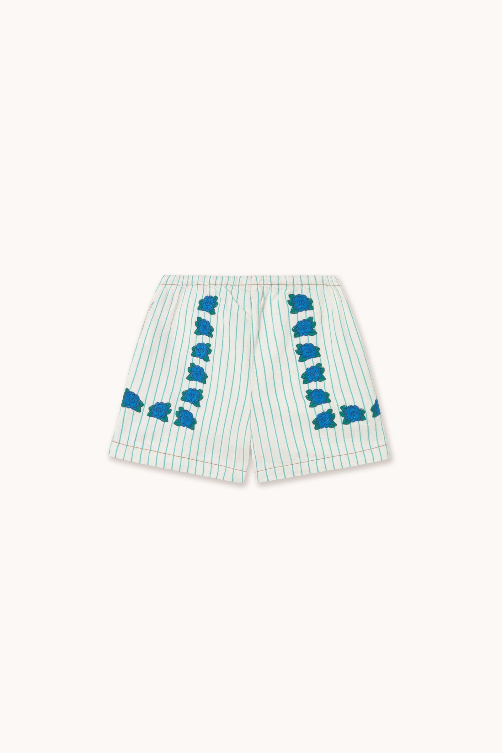 MINI BLUE FLOWERS SHORTS