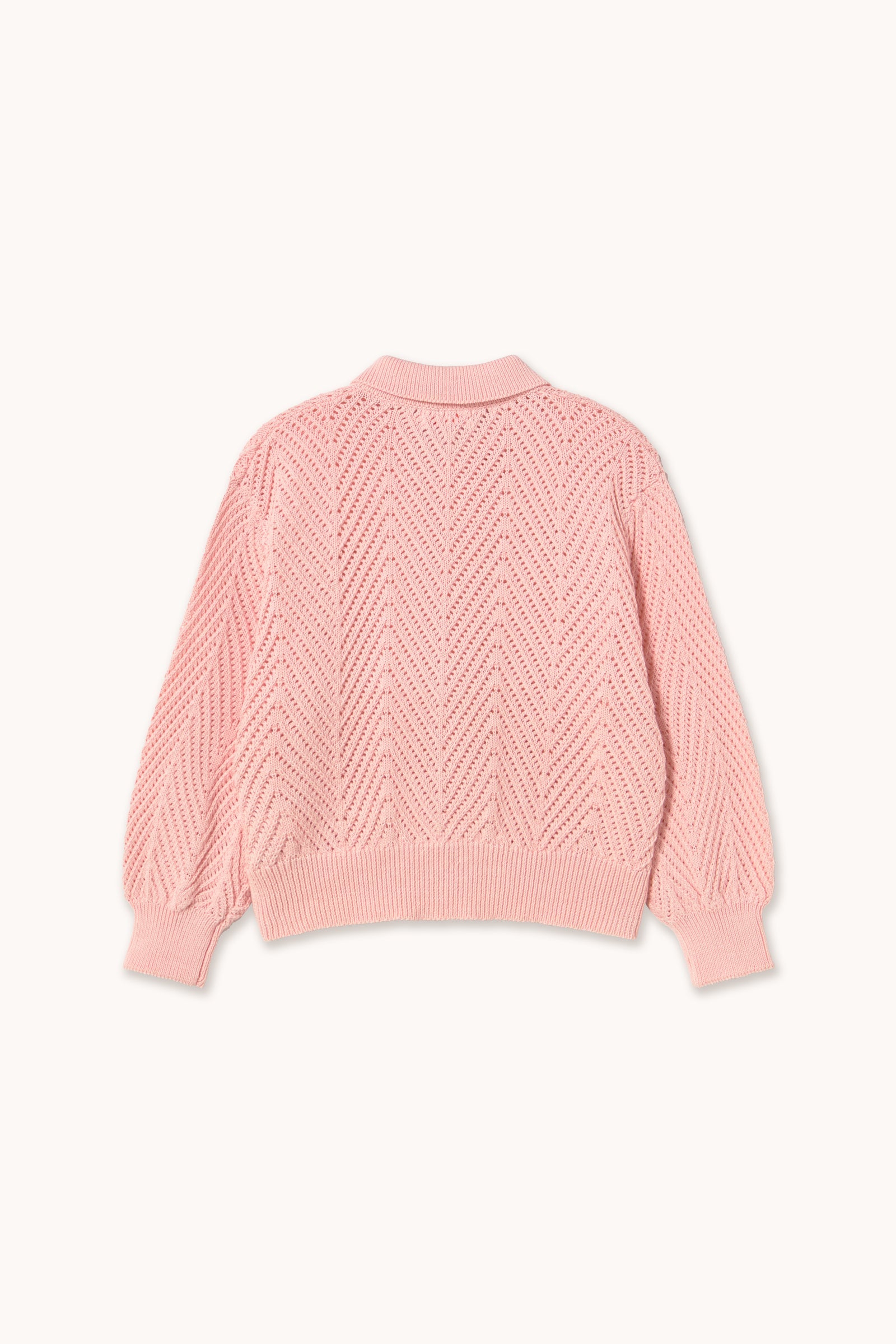 KNITTED LACE CARDIGAN