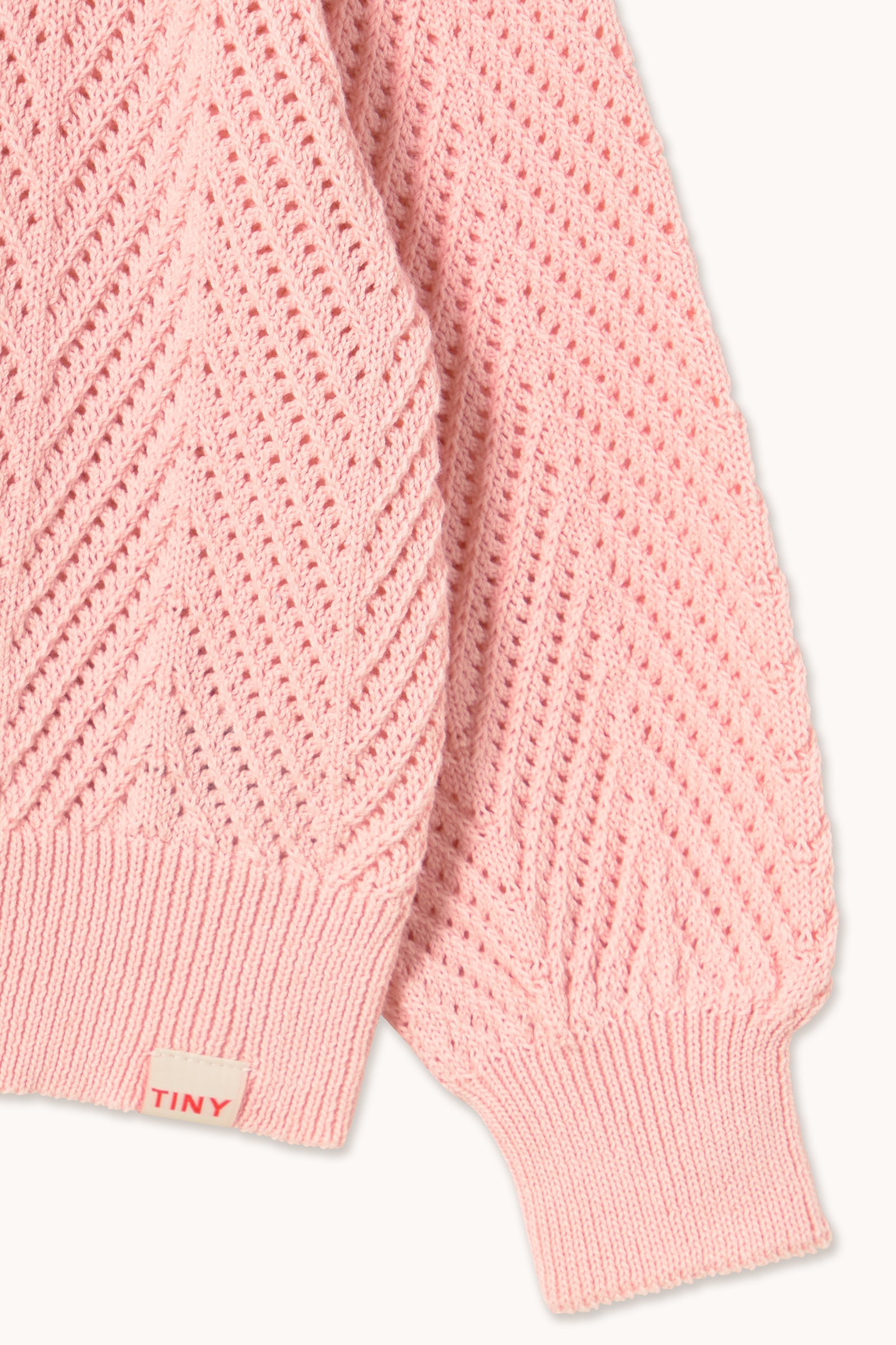 KNITTED LACE CARDIGAN