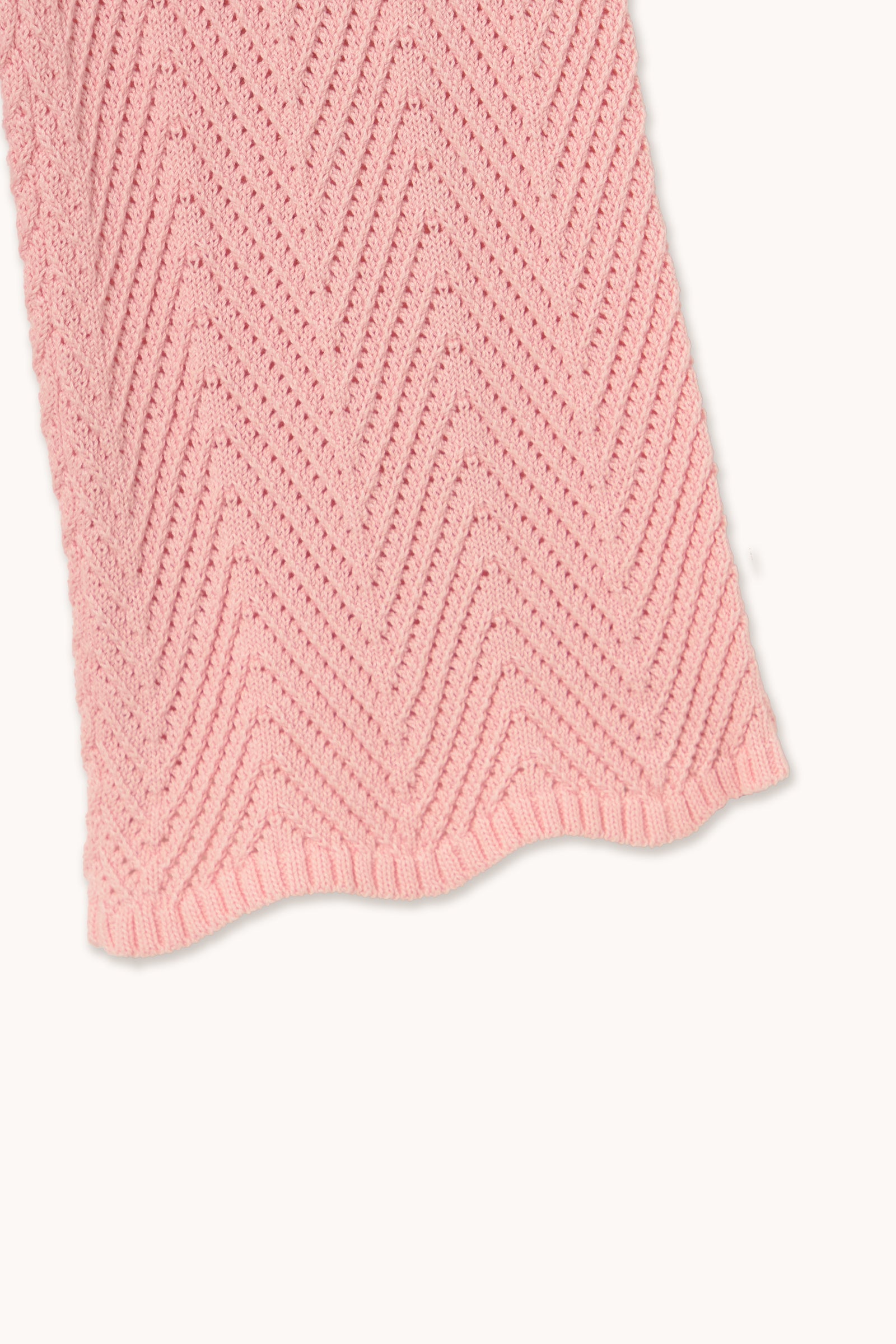 KNITTED LACE PANTS