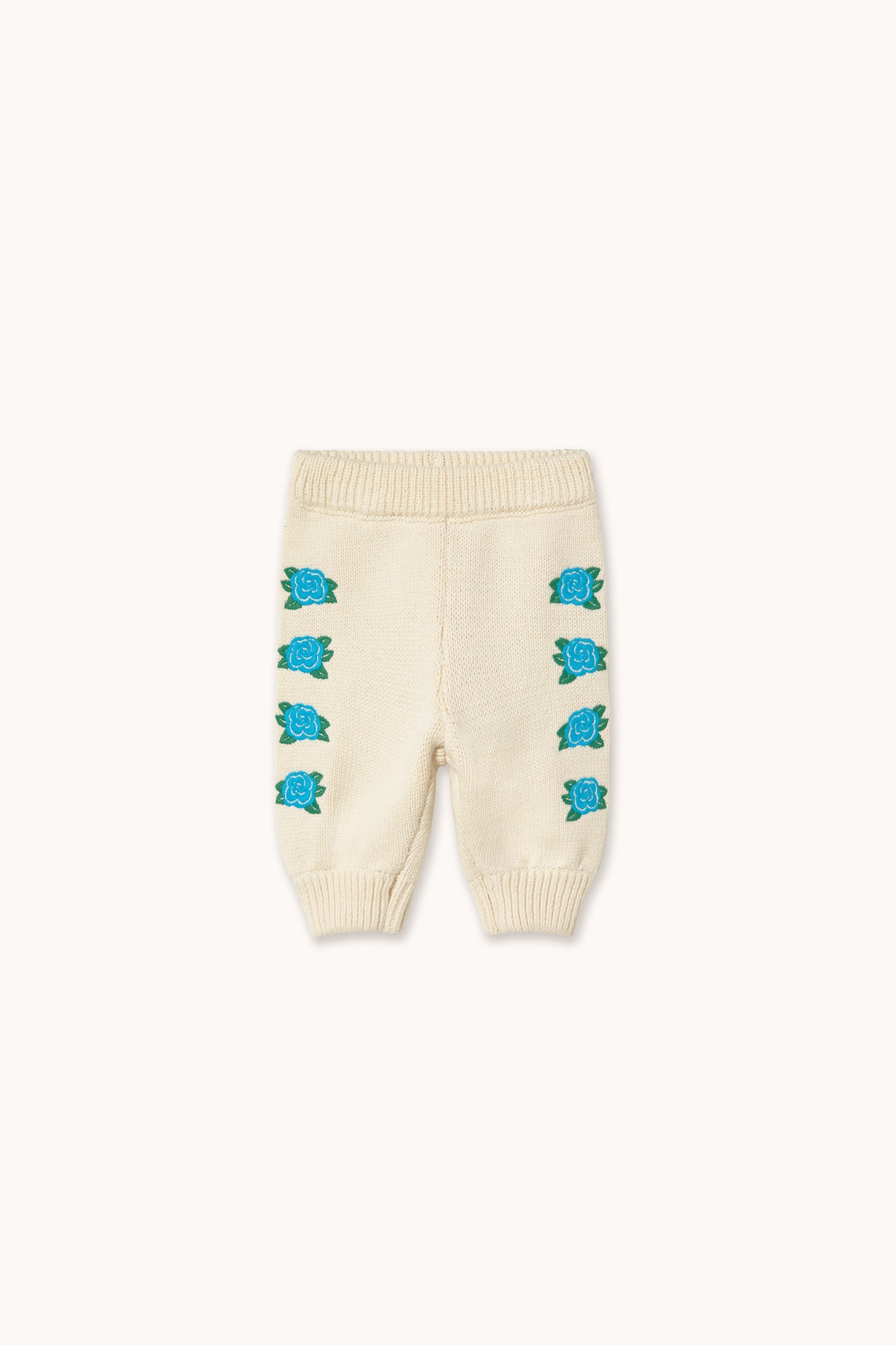 FLOWERS KNITTED BABY PANT