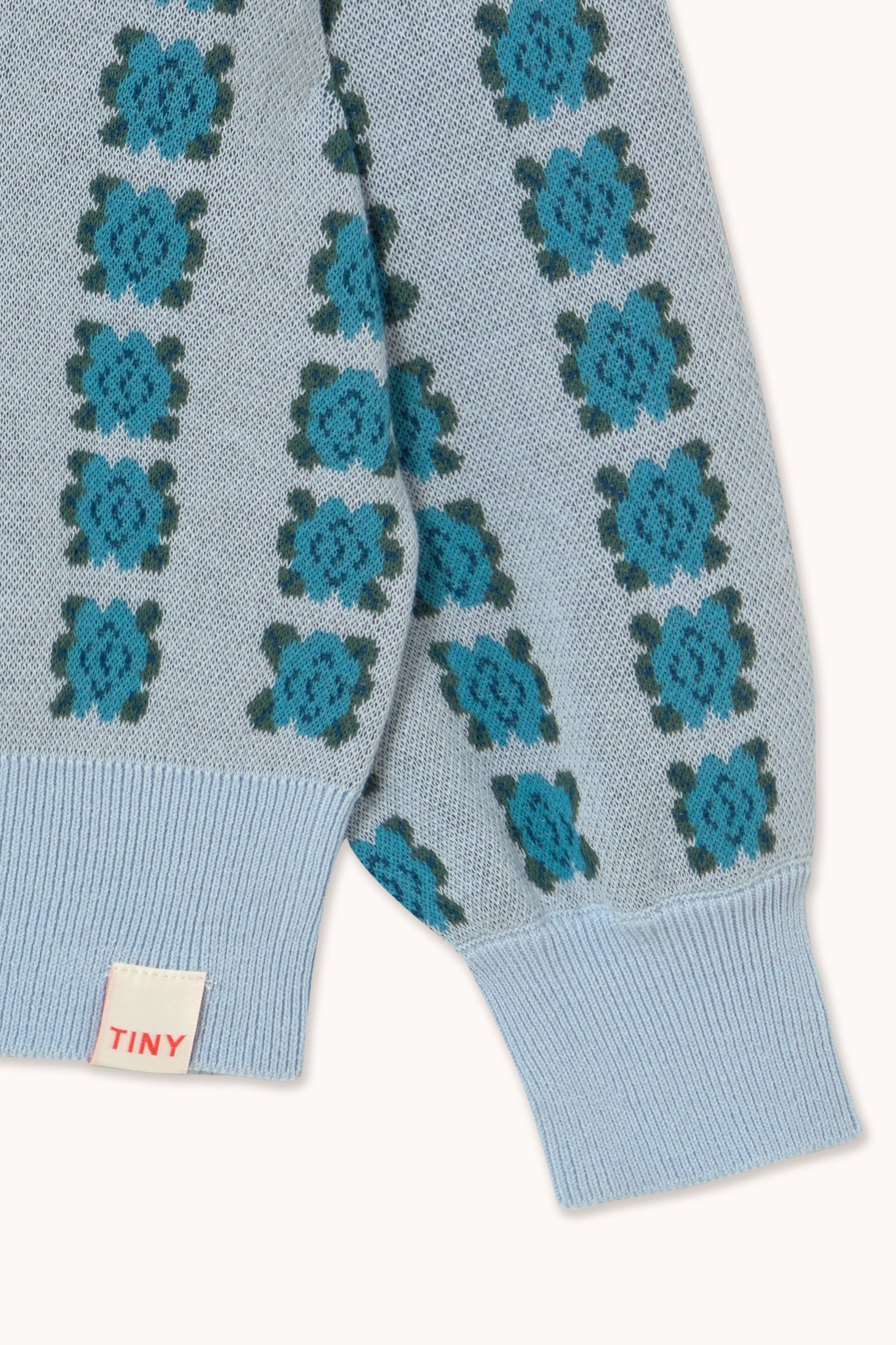 BLUE FLOWERS CARDIGAN