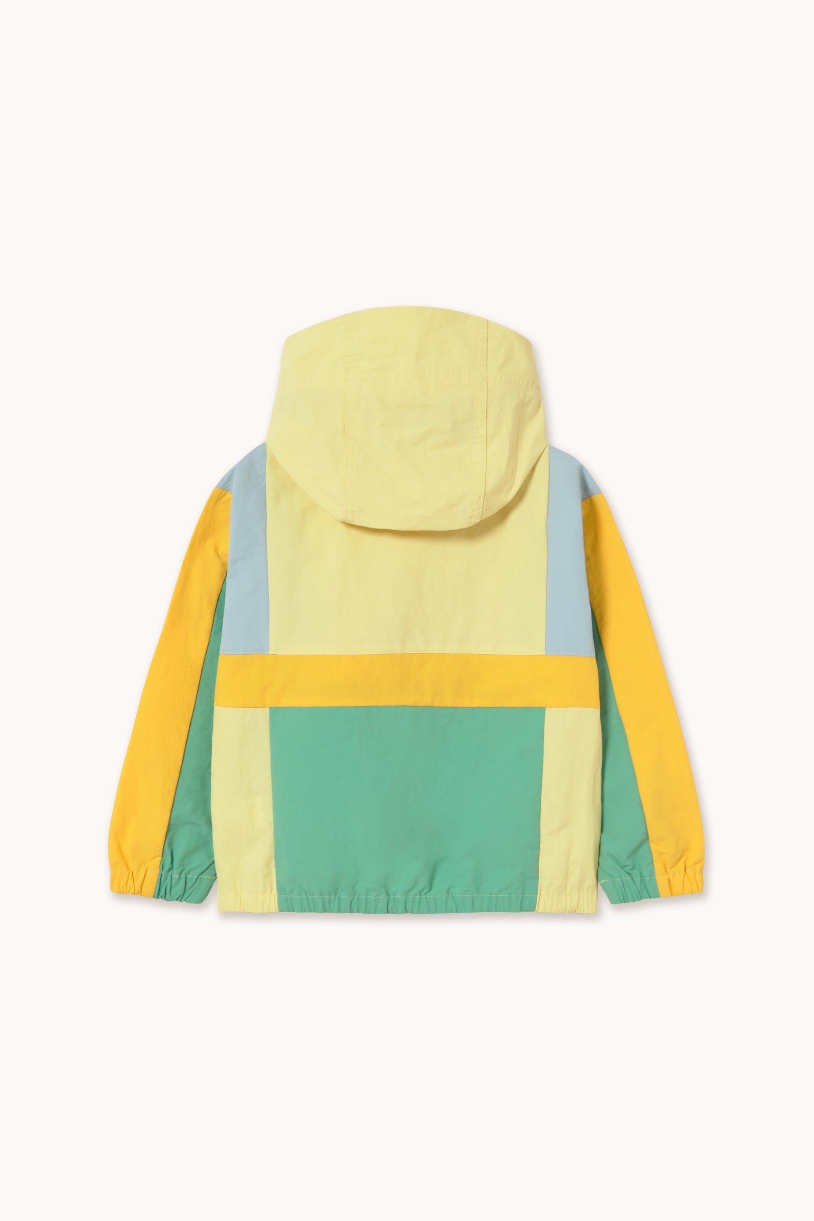COLOR BLOCK WOVEN JACKET