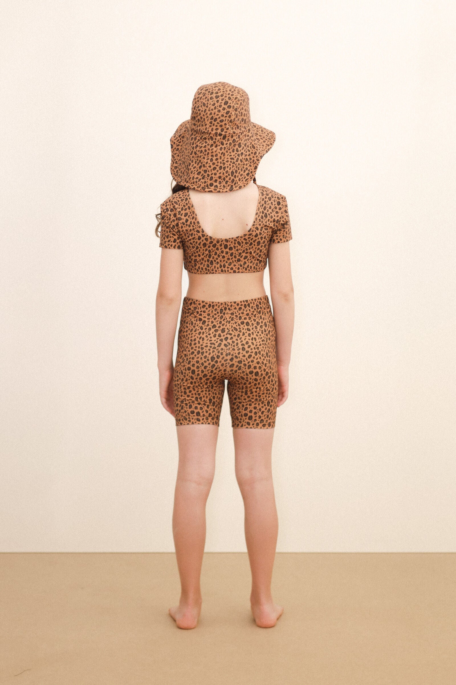 MINI ANIMAL PRINT BIKER LEGGINGS