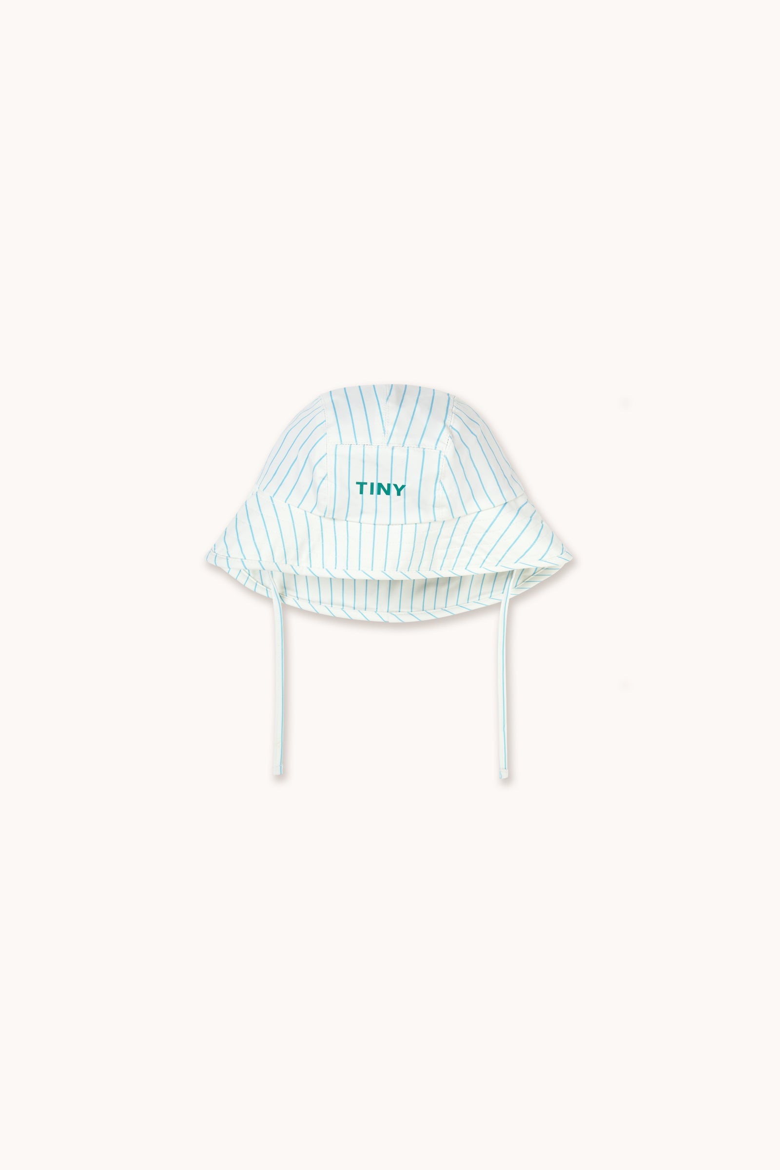 CYAN FINE STRIPES BUCKET HAT