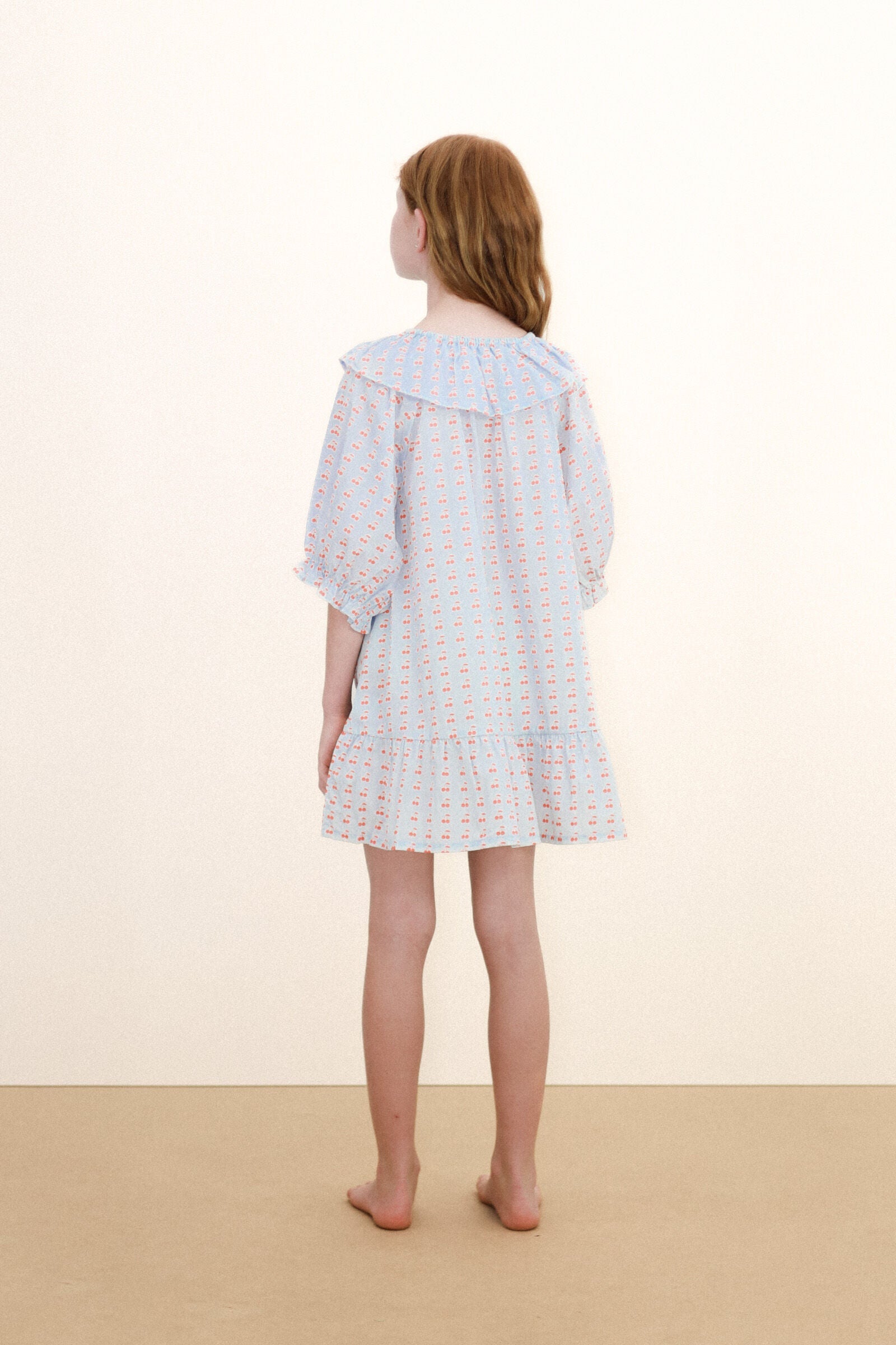 MINI CHERRIES NIGHTGOWN DRESS
