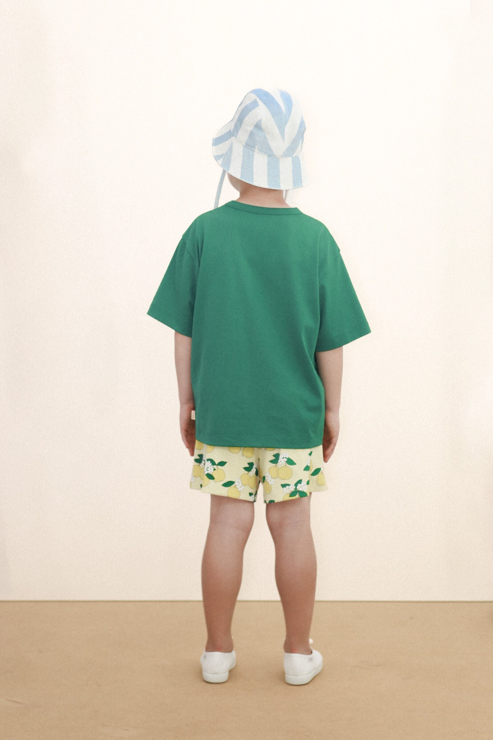 BLUE STRIPES BUCKET HAT