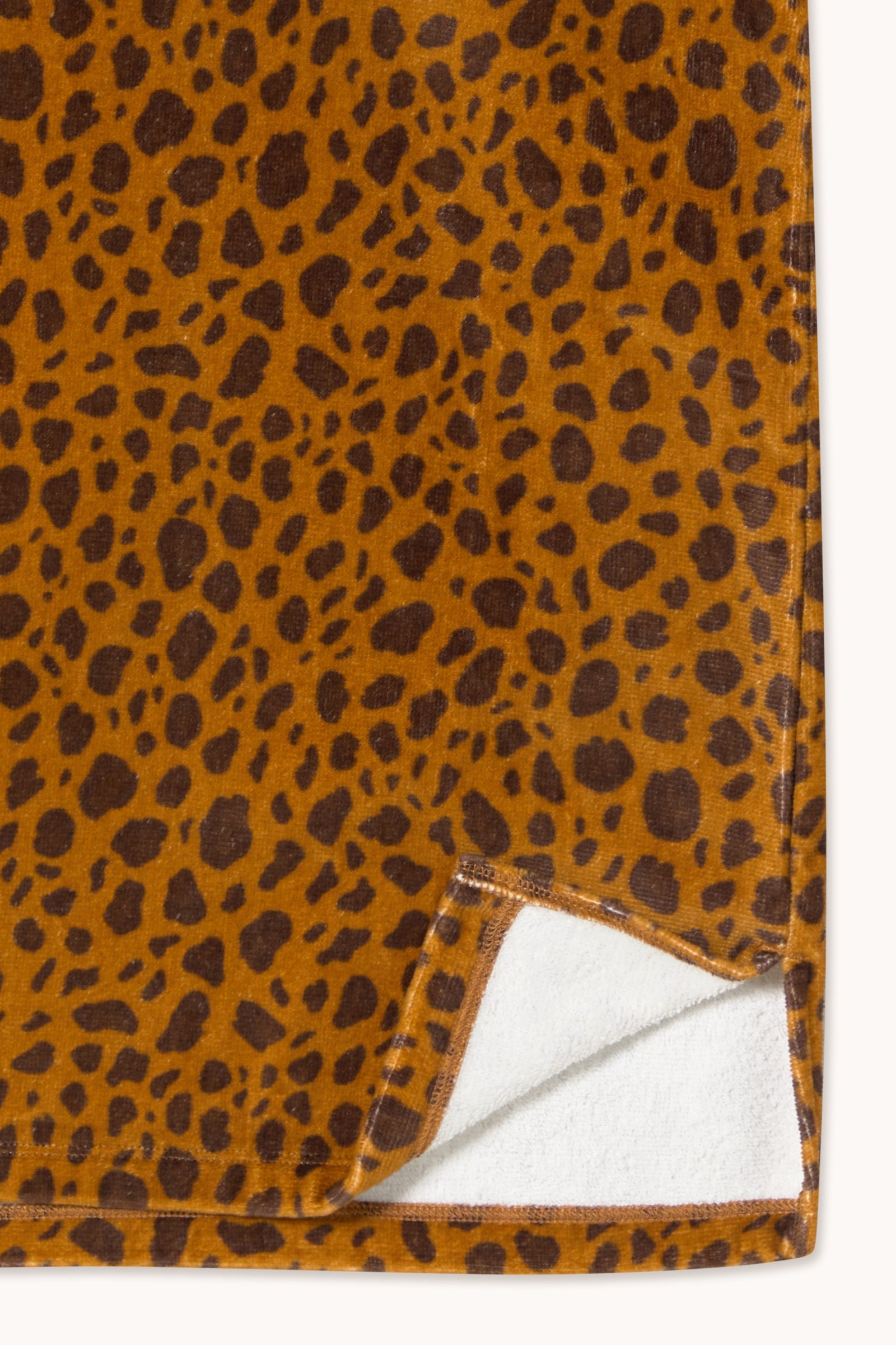 MINI ANIMAL PRINT PONCHO TOWEL
