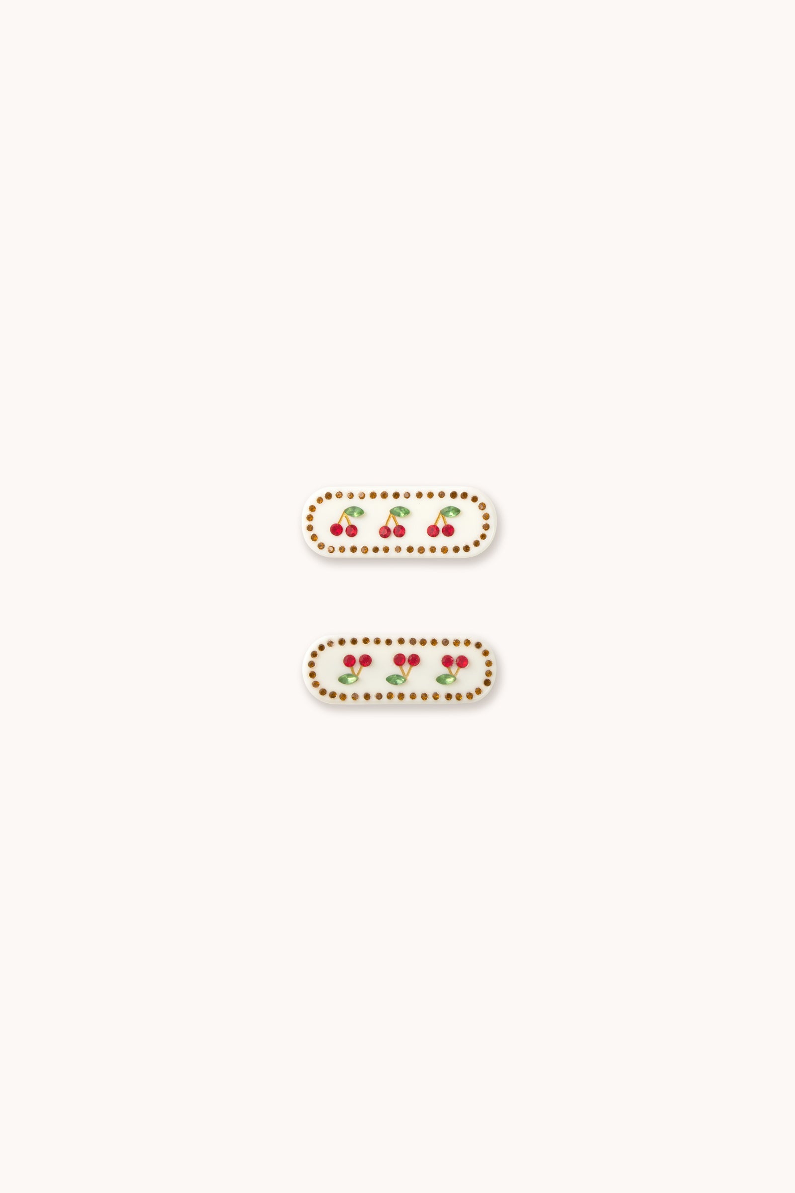 CHERRIES HAIR CLIPS SET