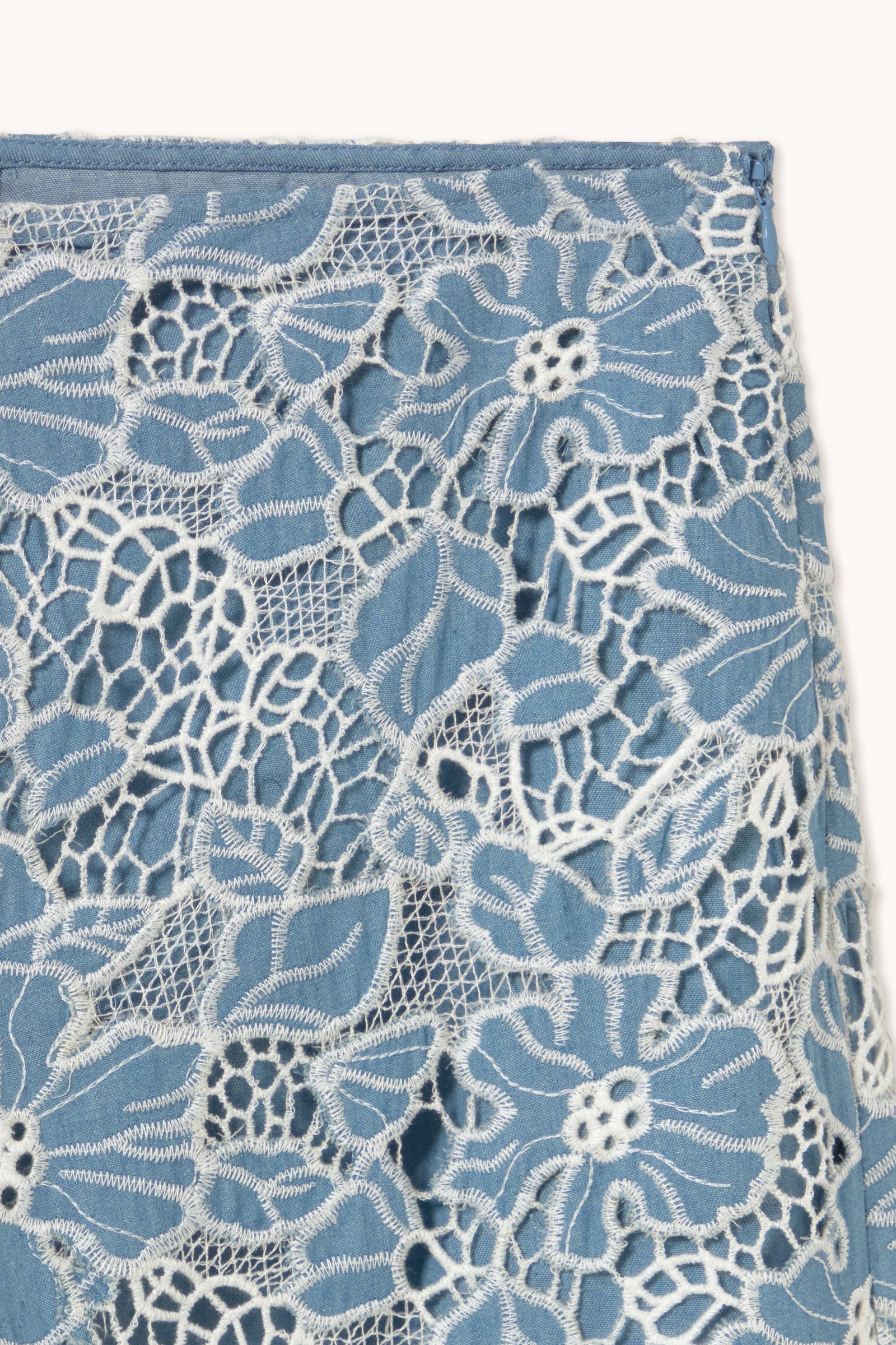 LACE WIDE TROUSERS