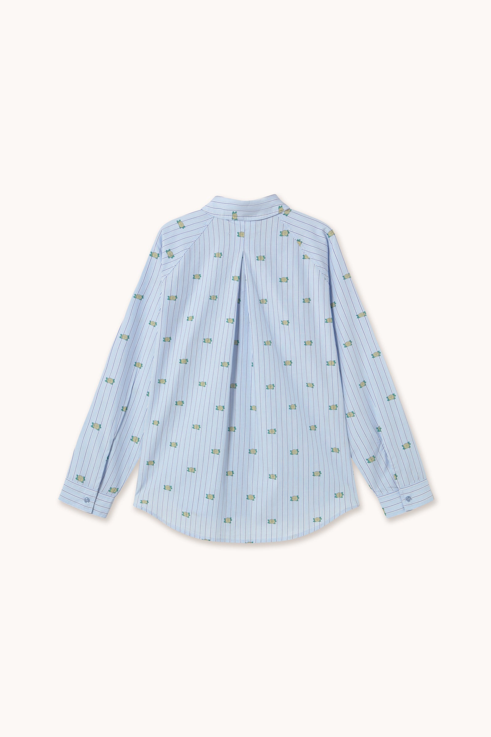 MINI FLOWERS STRIPED SHIRT