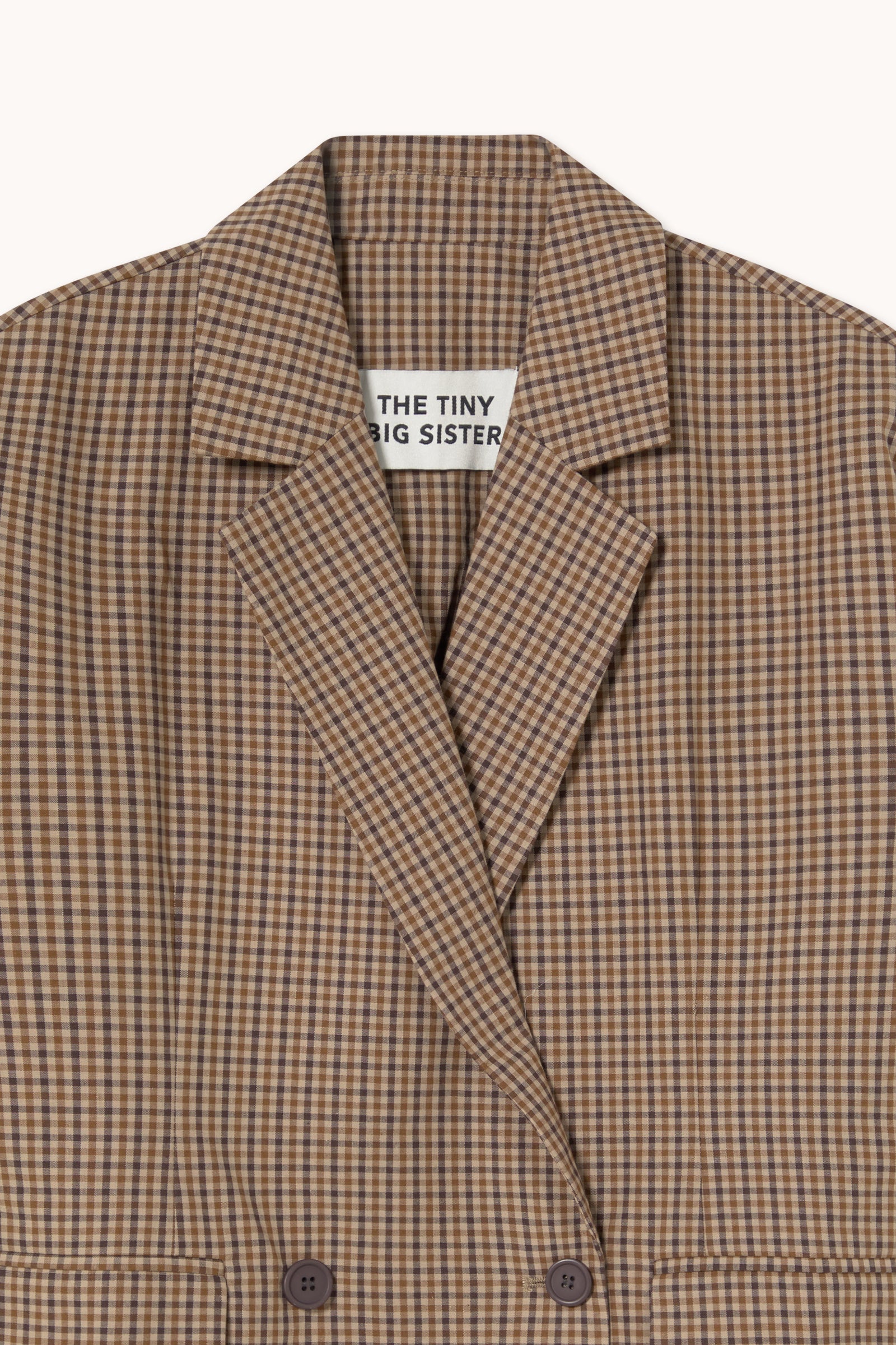 MINI CHECK BLAZER