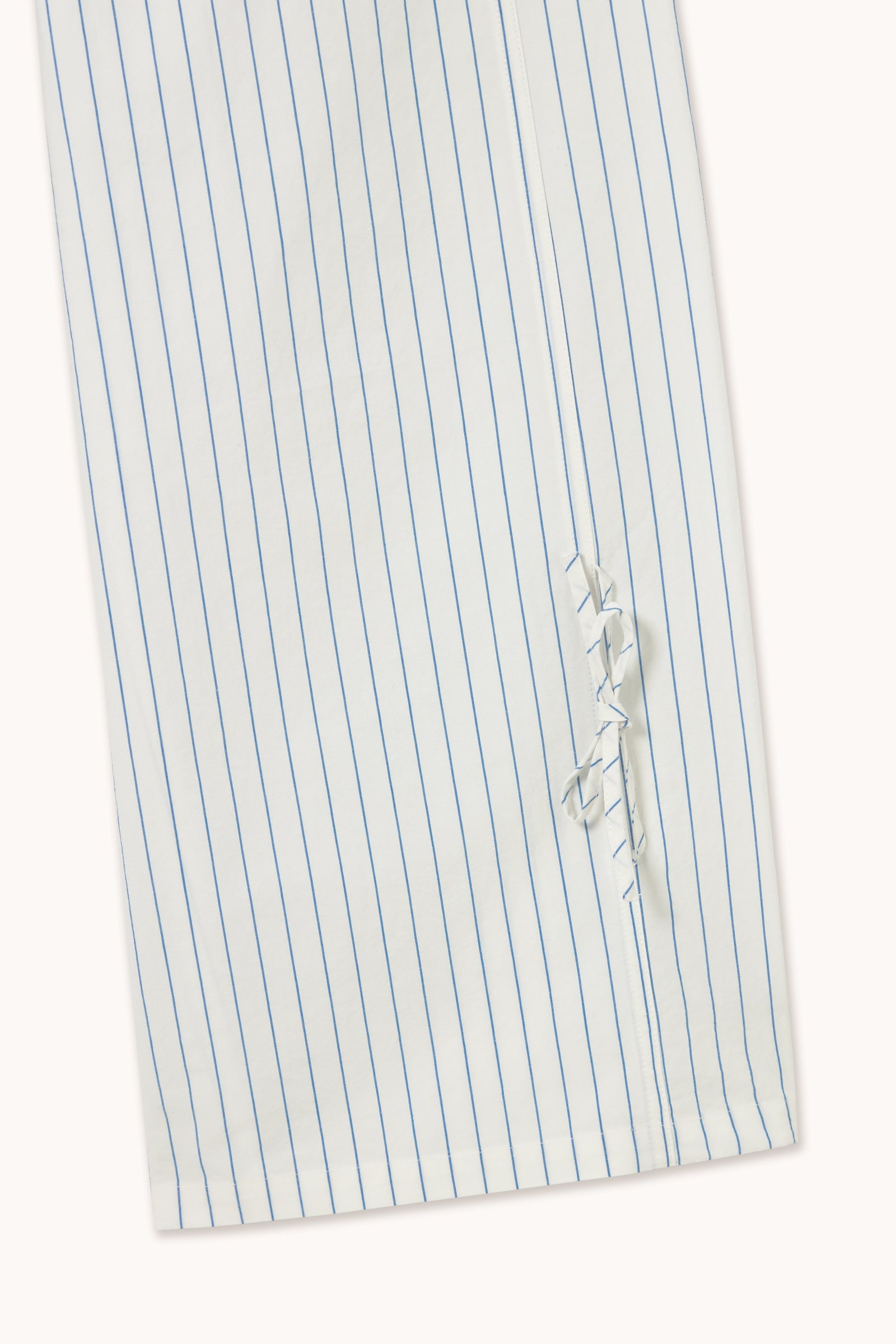 STRIPED ELASTICATED PANTS