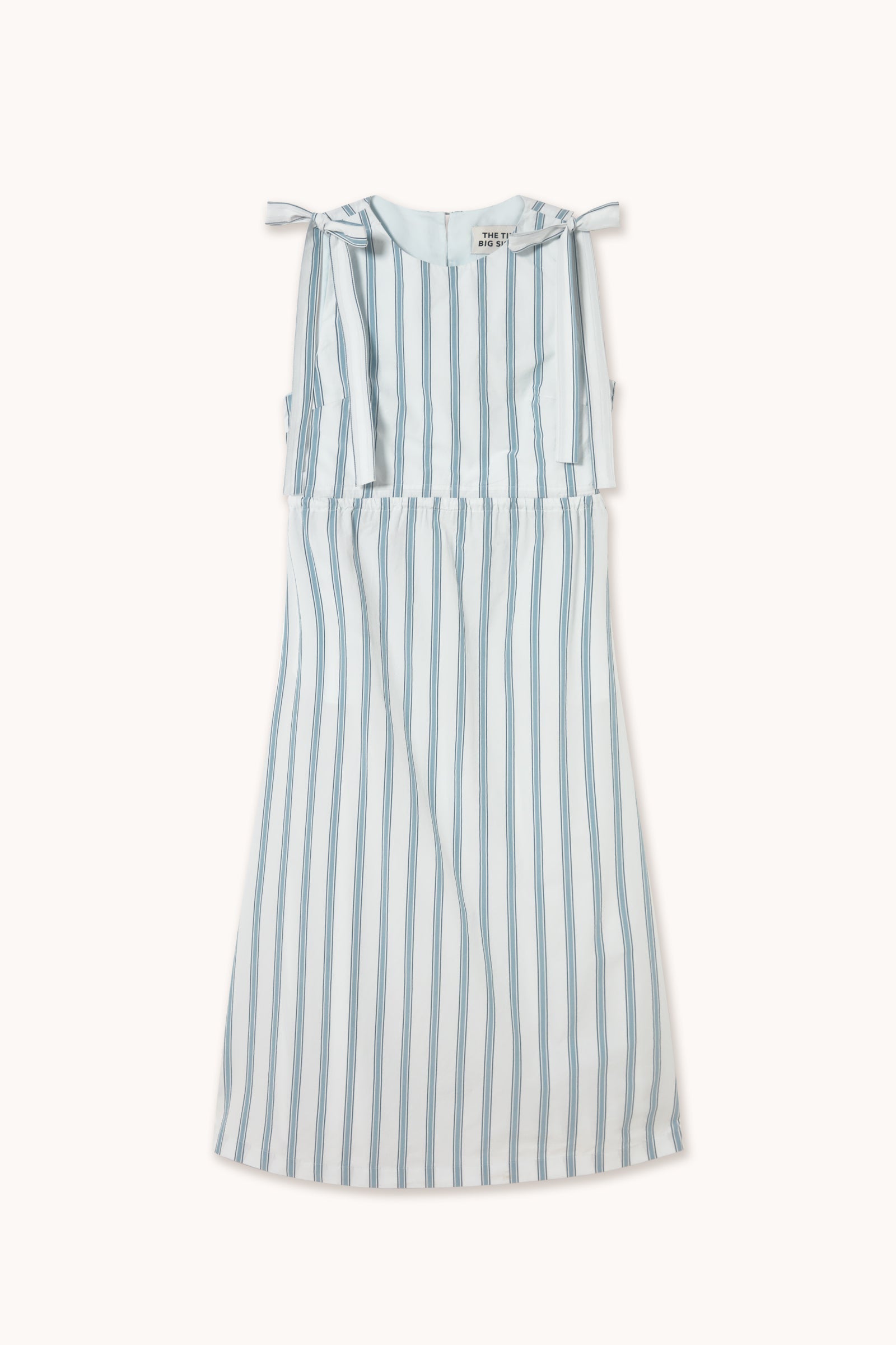 RETRO STRIPES OPEN BACK DRESS