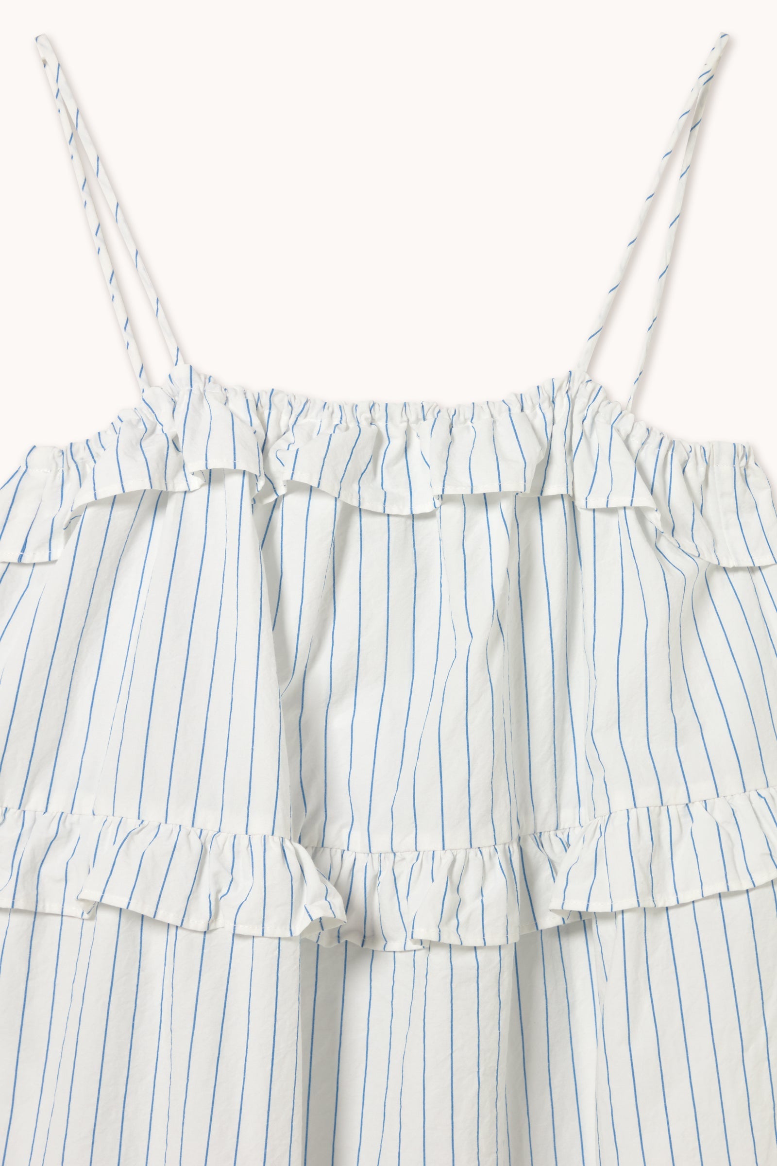 STRIPED TIERED DRESS