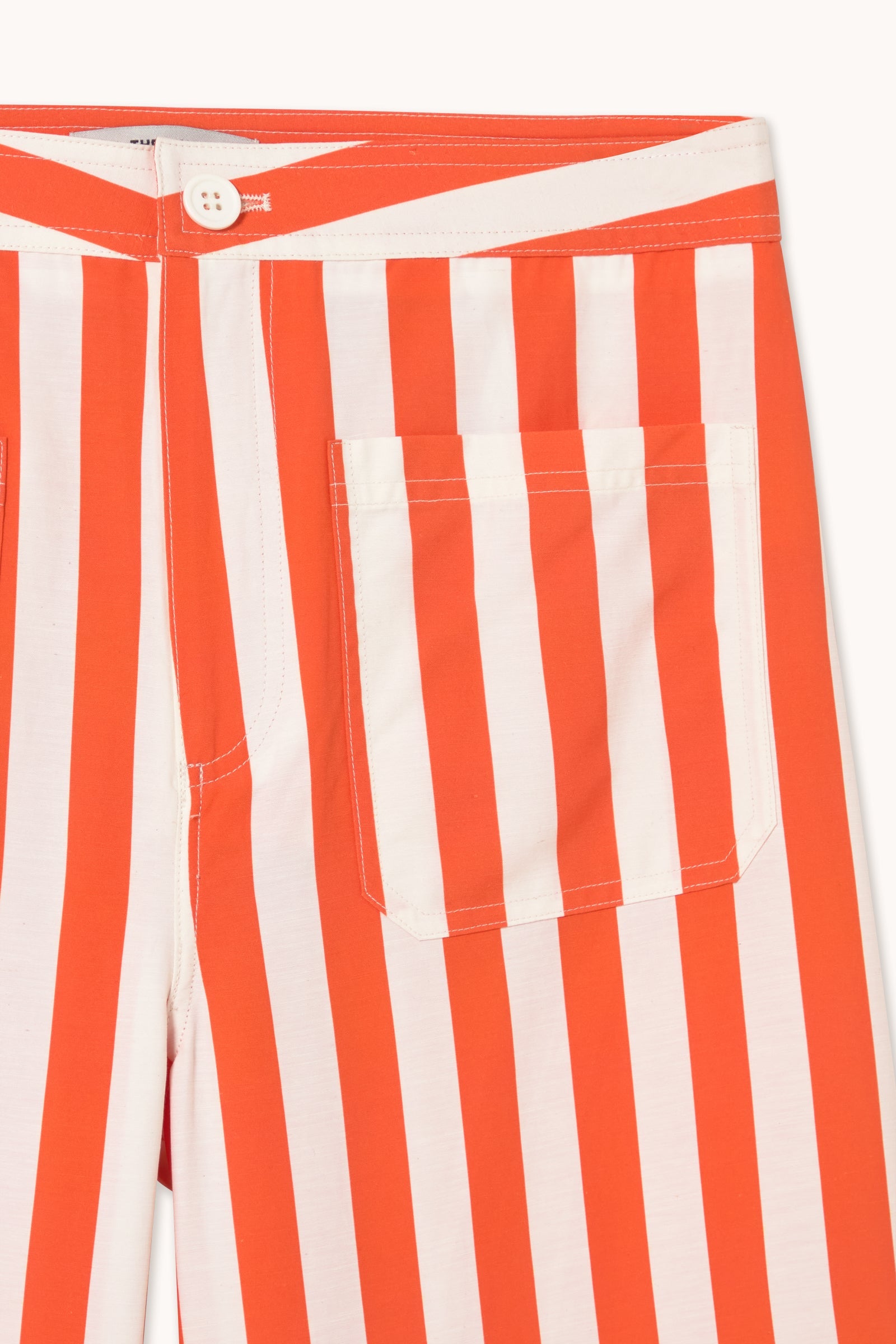 STRIPED POCKETS PANTS