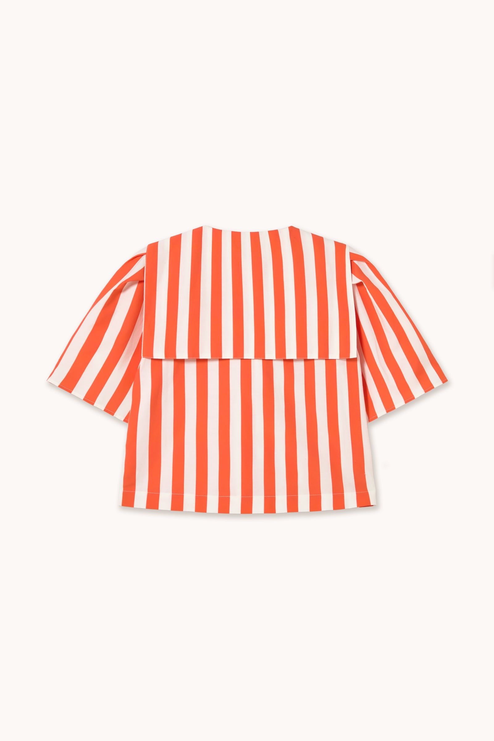 STRIPED SAILOR NECK BLOUSE