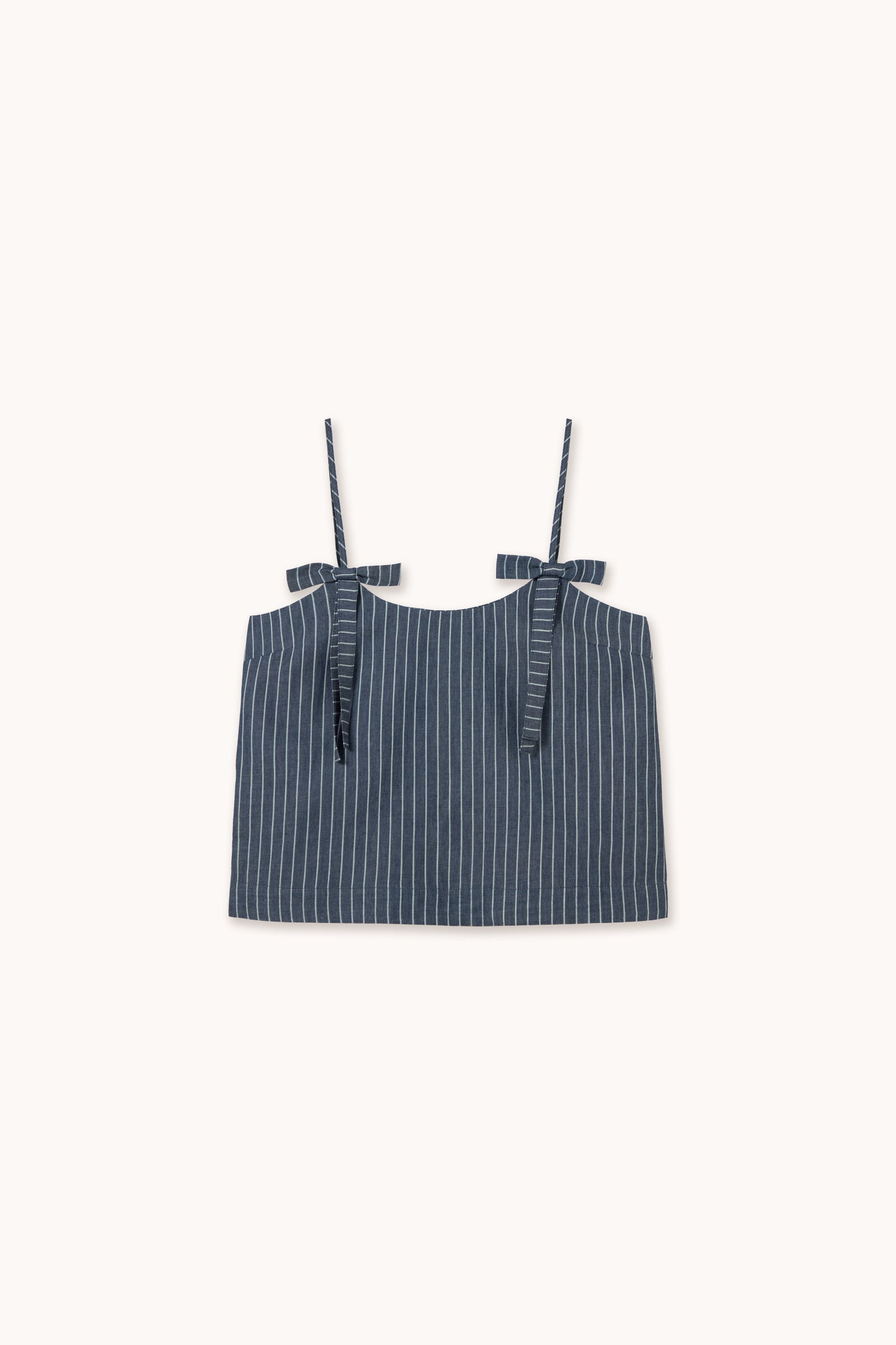 STRIPED STRAPS TOP