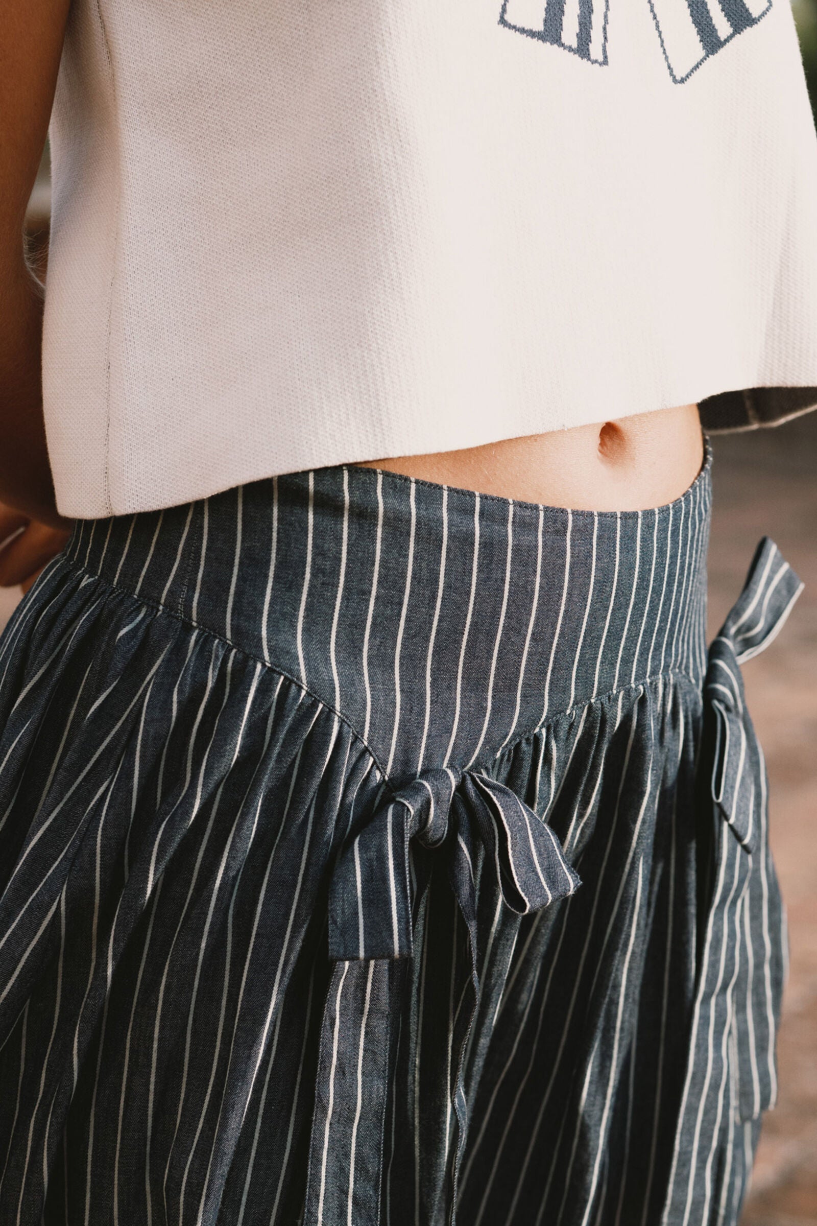 STRIPED SKIRT