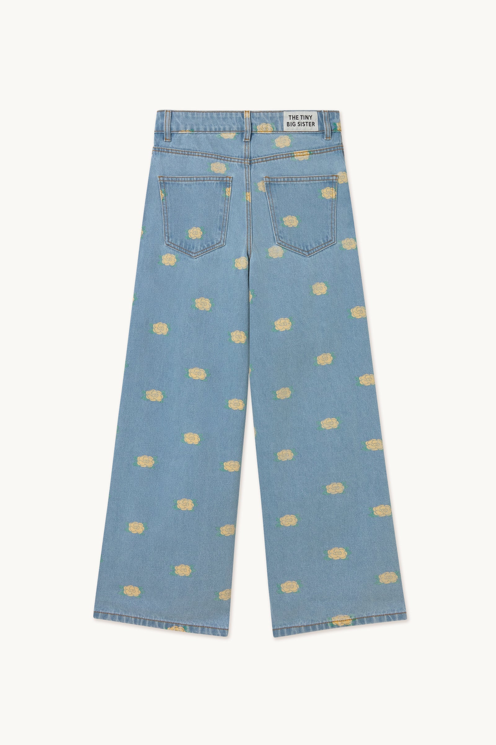 BERTA FLOWERS DENIM