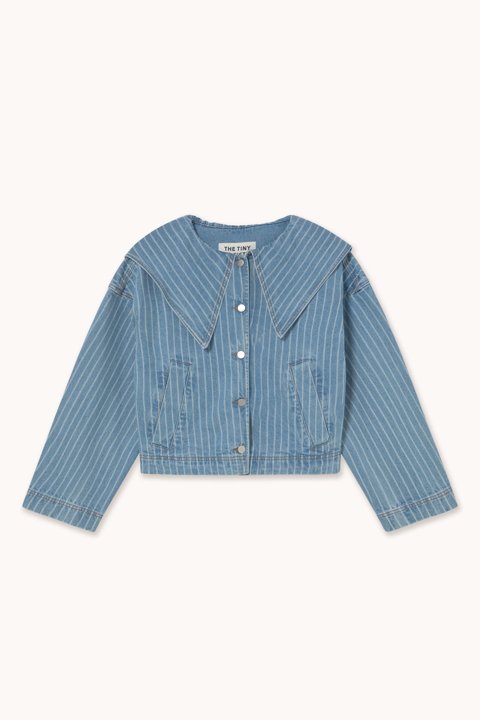 STRIPED COLLAR JACKET