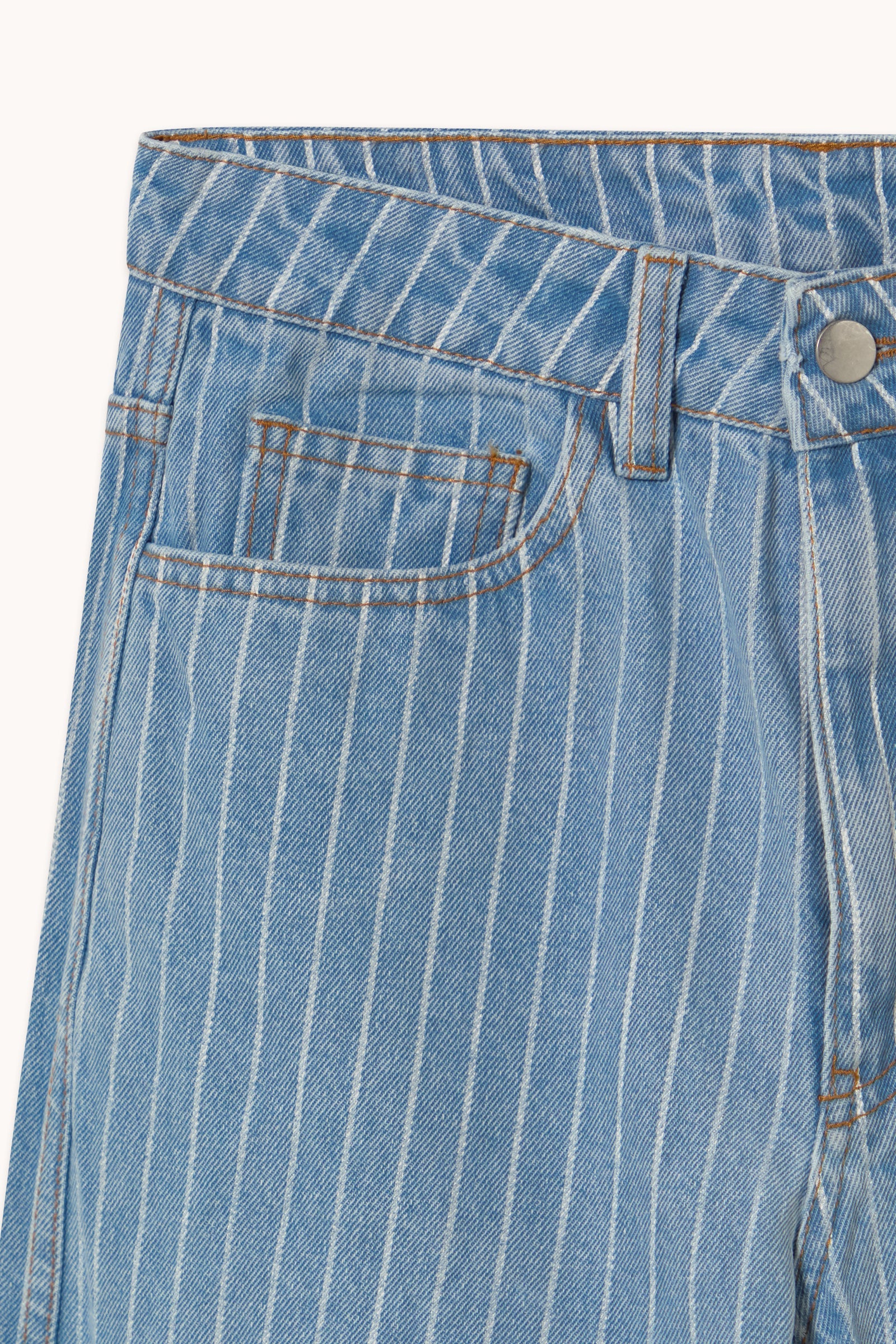 BERTA STRIPED DENIM