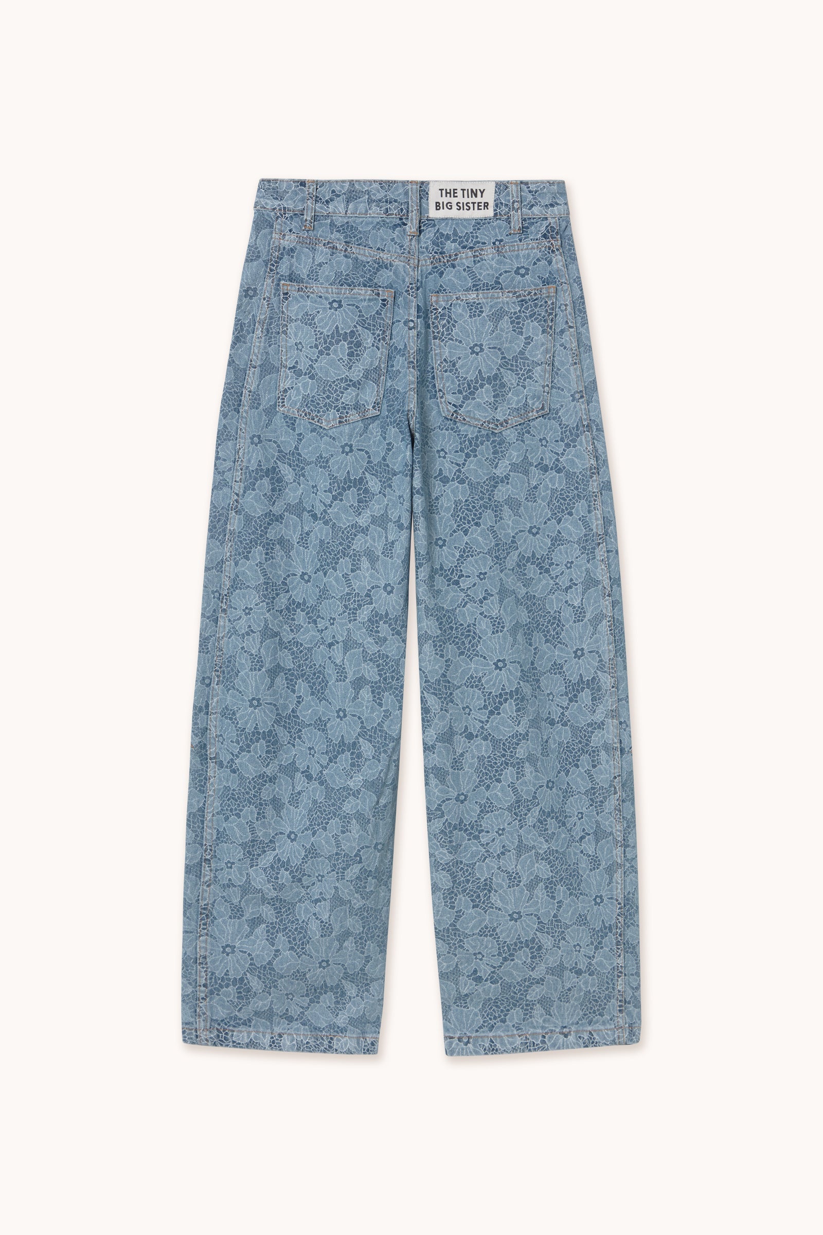 LACE BARREL DENIM