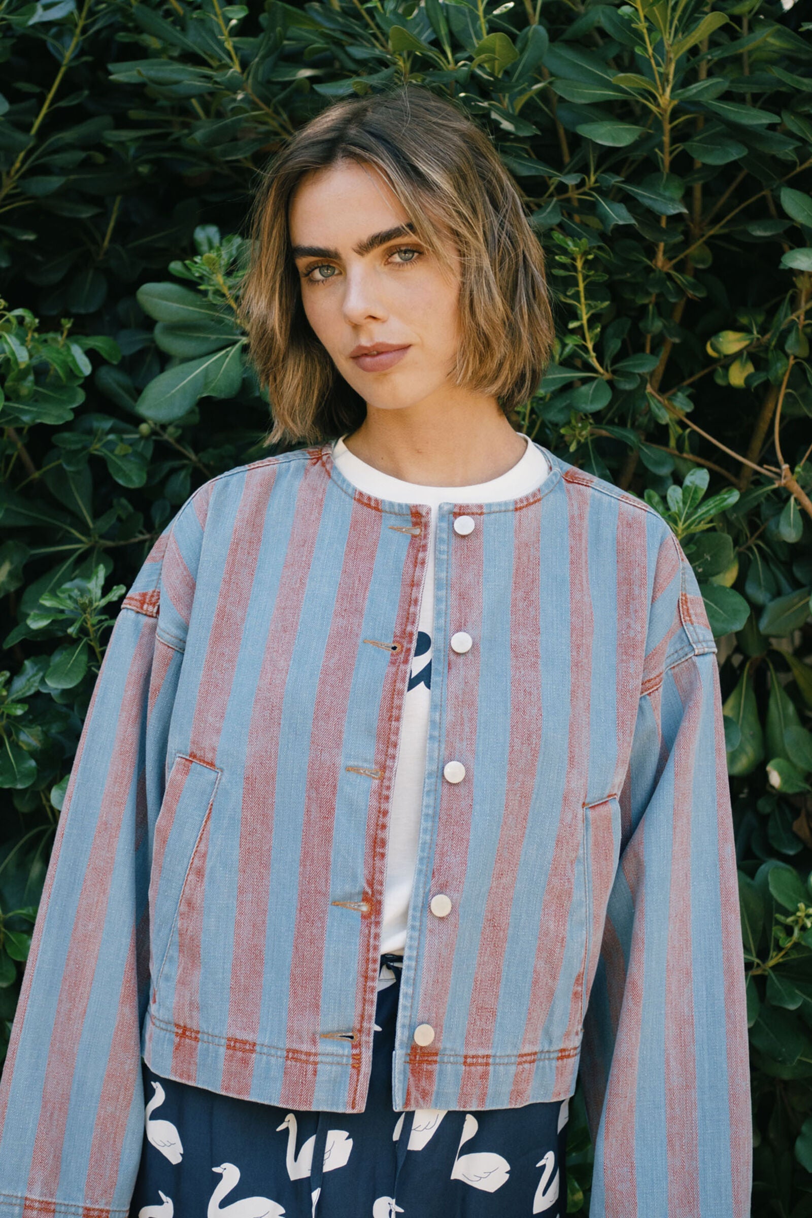 WIDE STRIPES JACKET