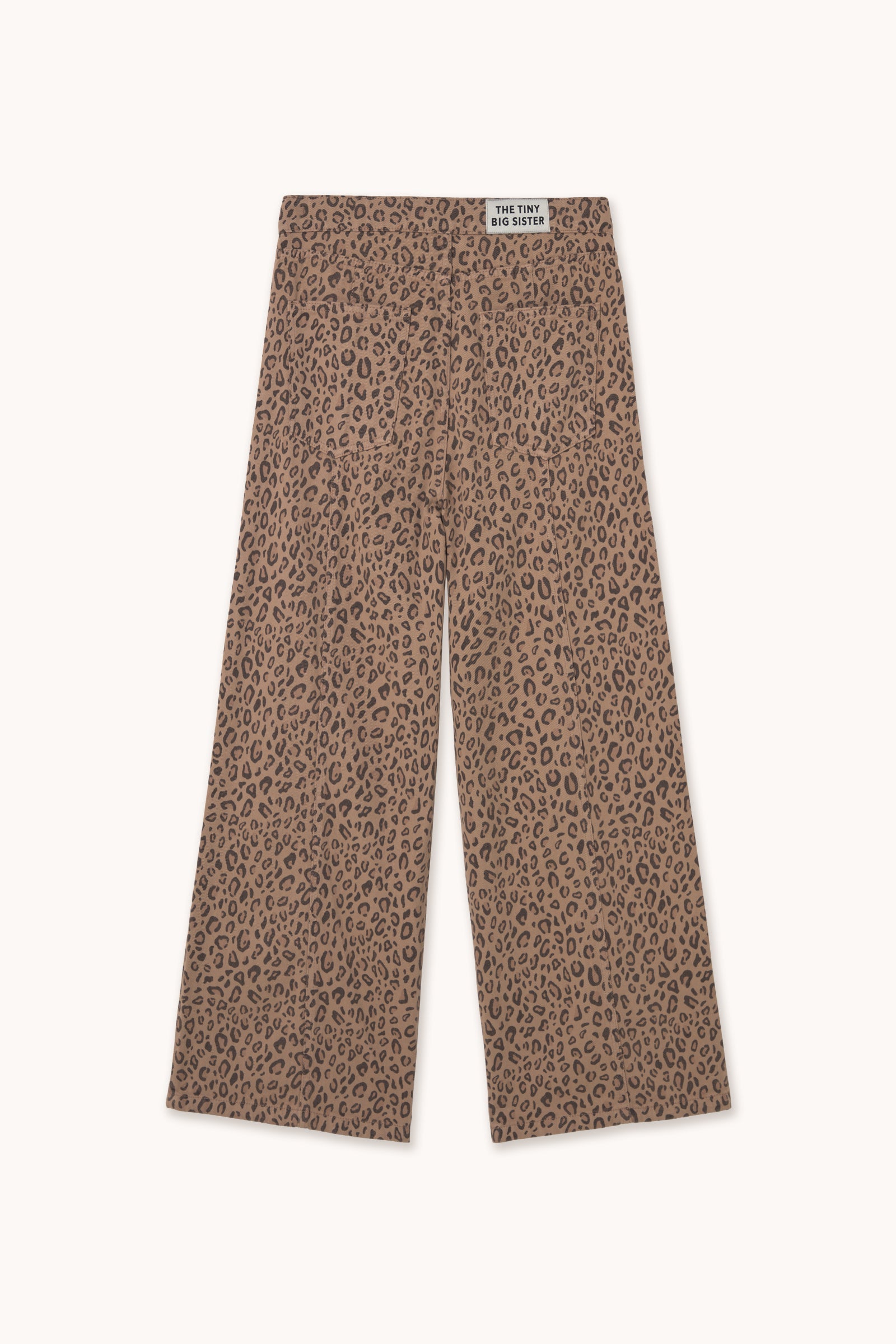 ANIMAL PRINT CUTLINES DENIM