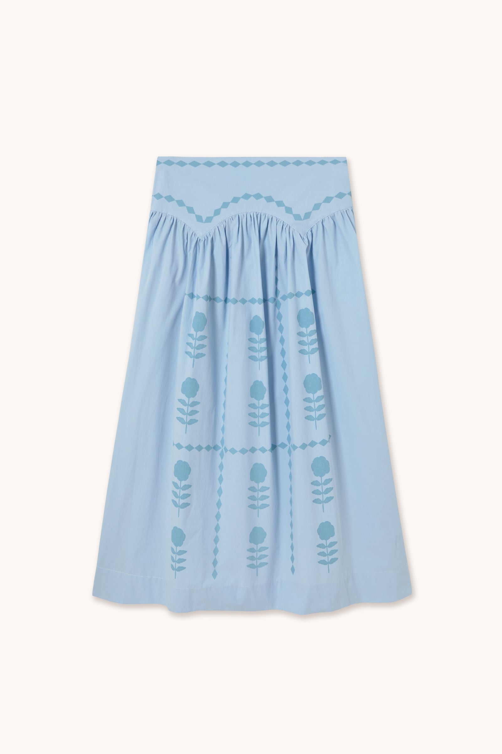 FLOWERS SKIRT