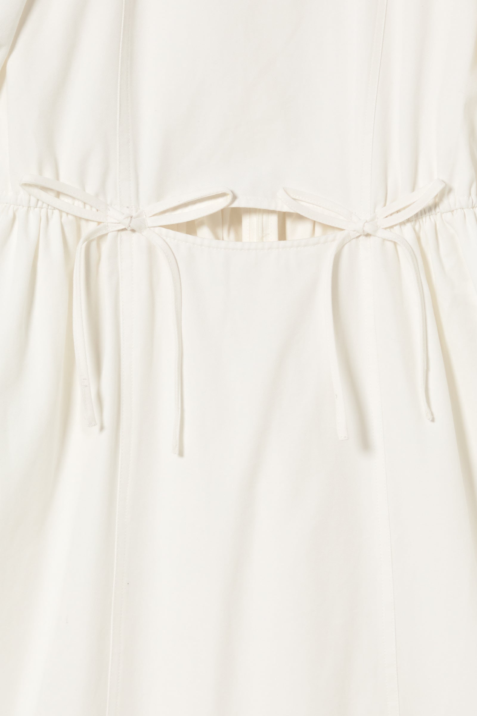 PUFF SLEEVES MIDI DRESS