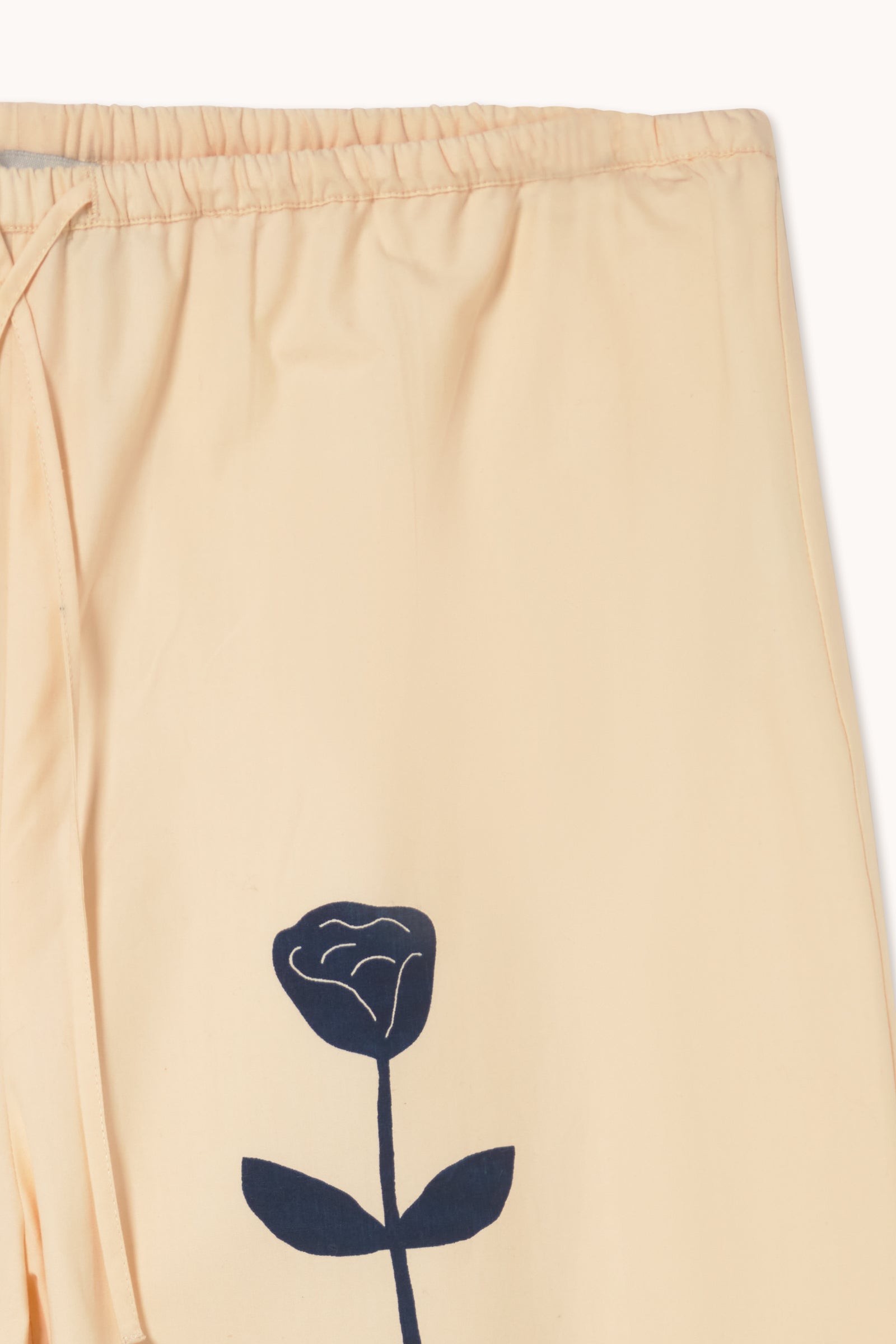 FLOWERS ELASTICATED PANTS