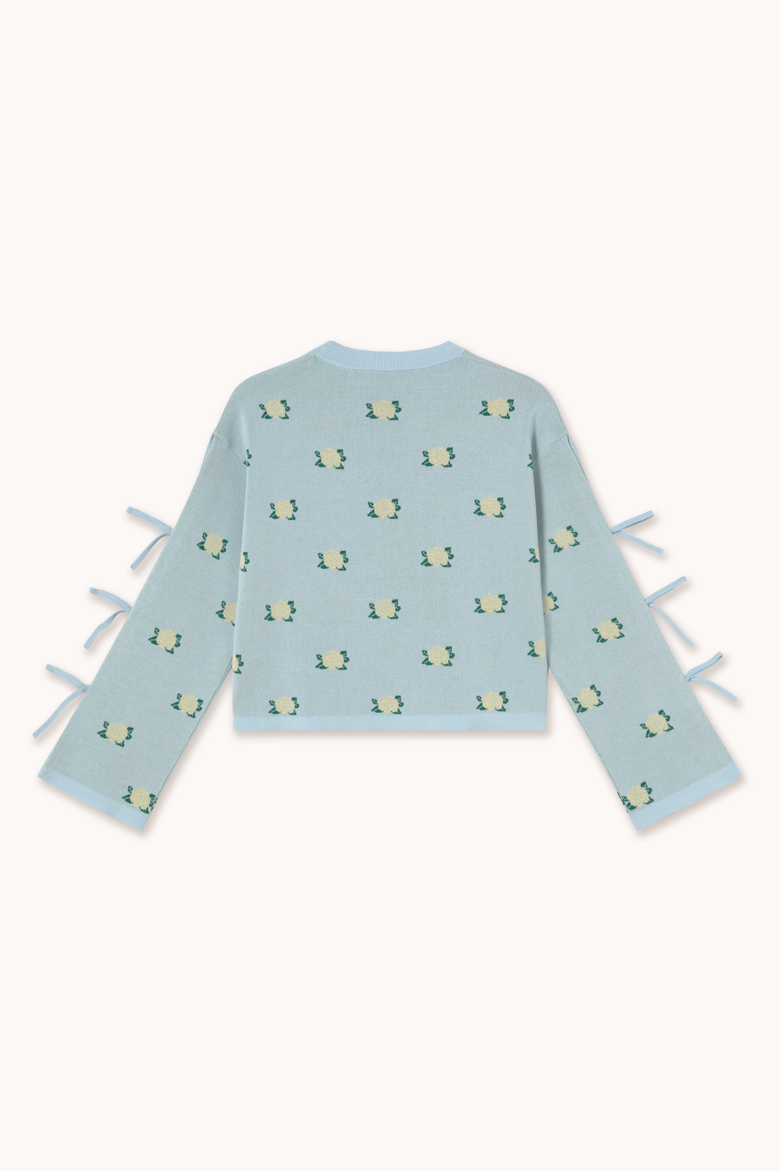 FLOWERS JACQUARD SWEATER