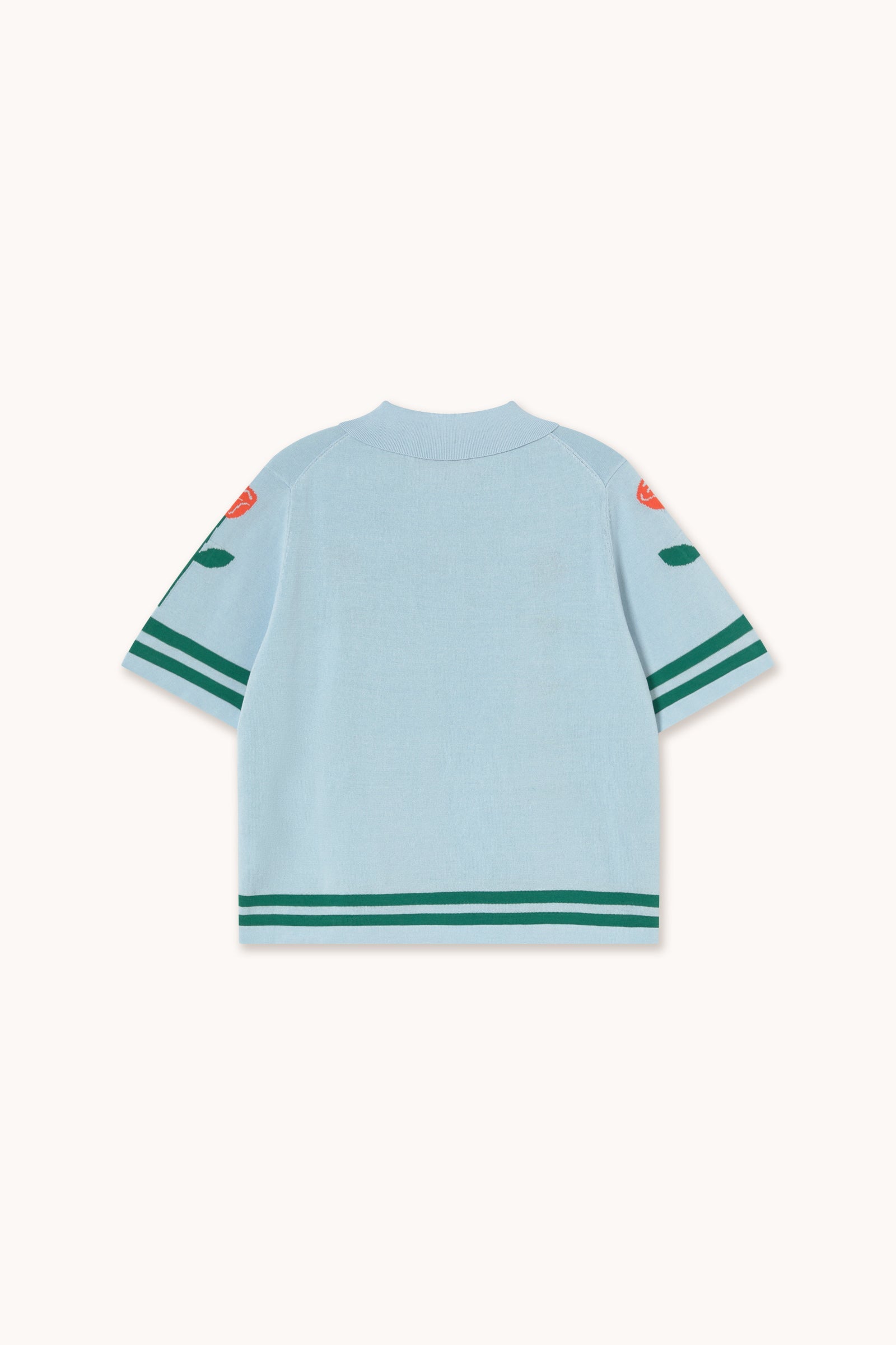 CHLOE ROSES JACQUARD POLO