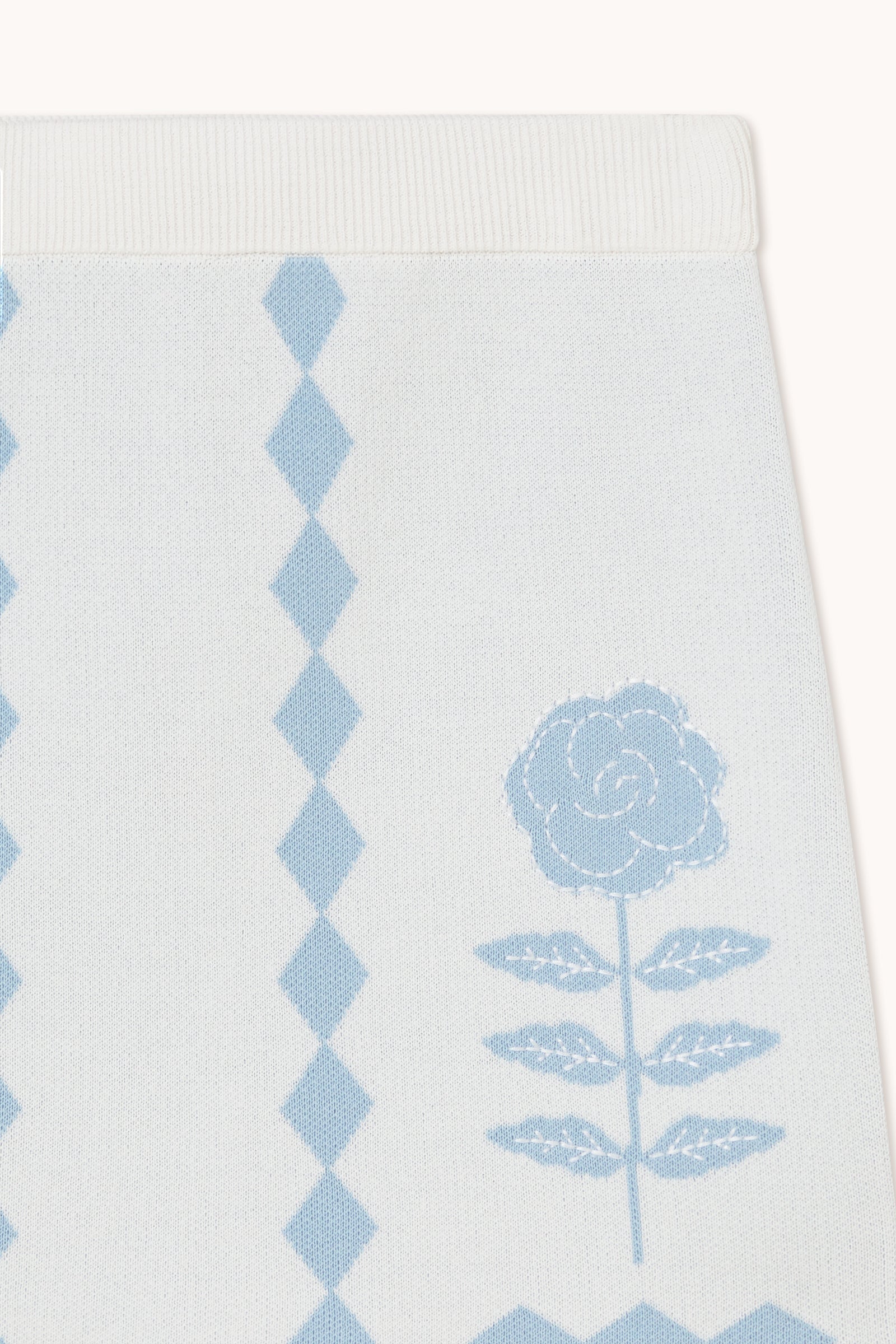 ROSES JACQUARD SKIRT