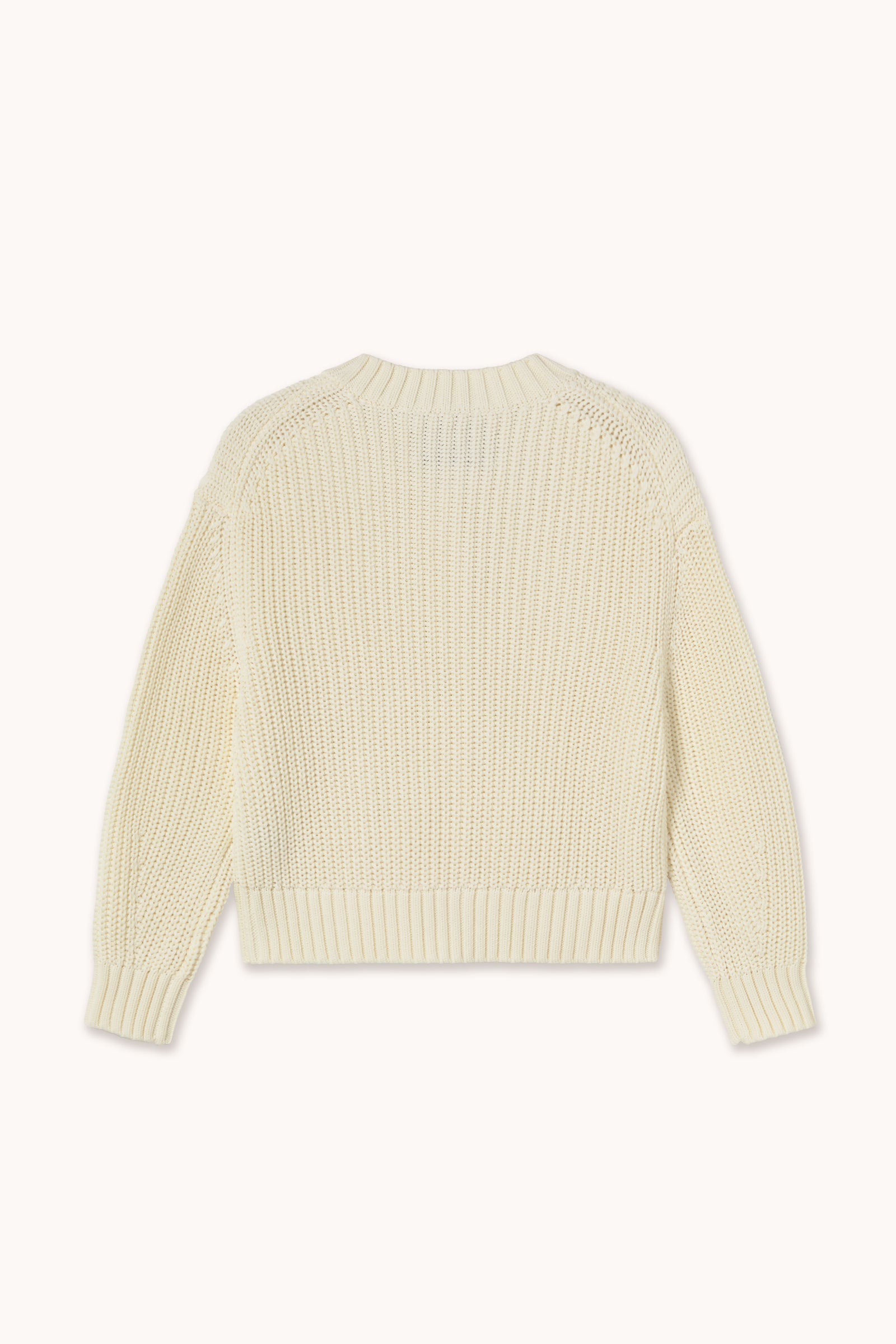 ROUND NECK CARDIGAN