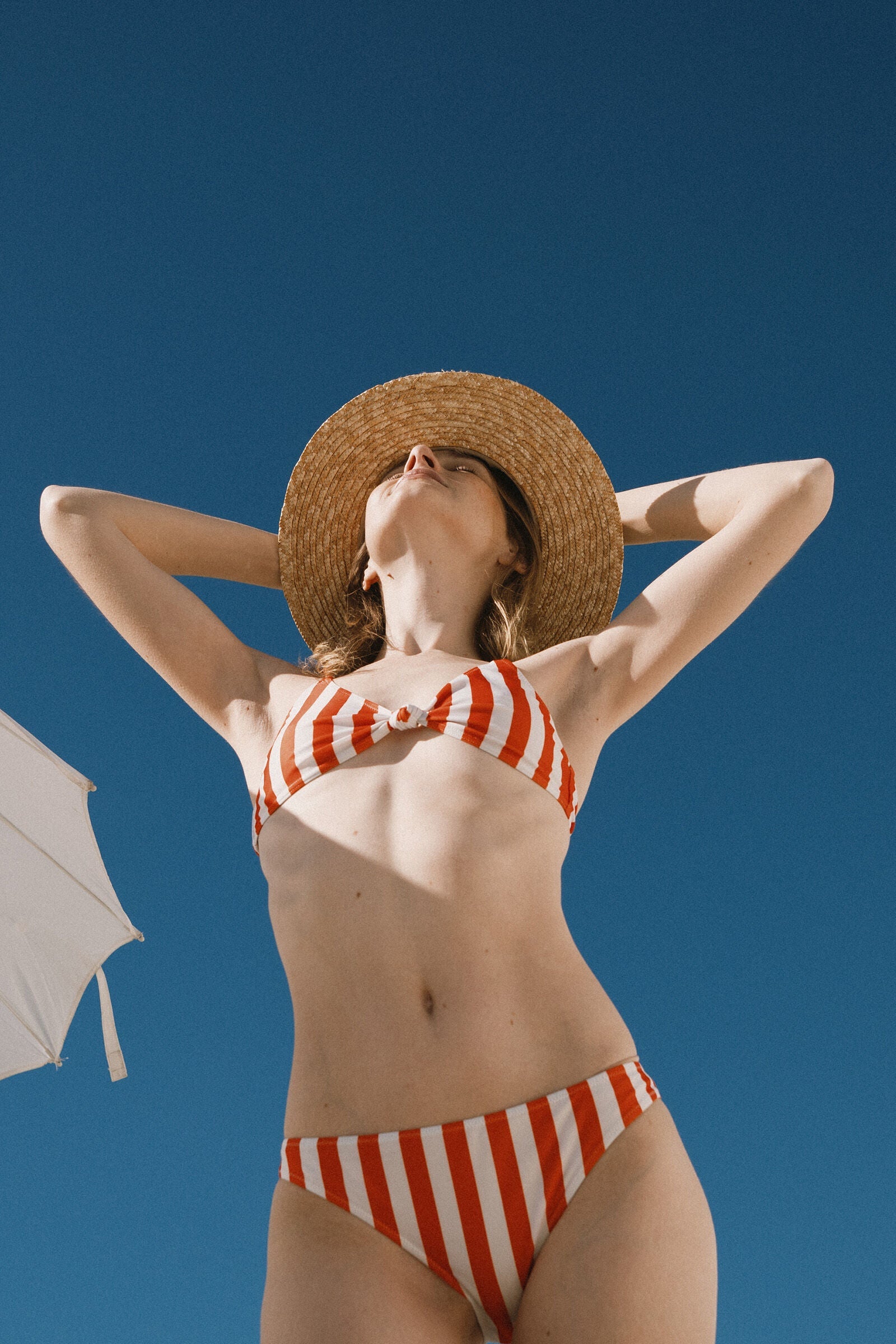 STRIPED BIKINI BOTTOM