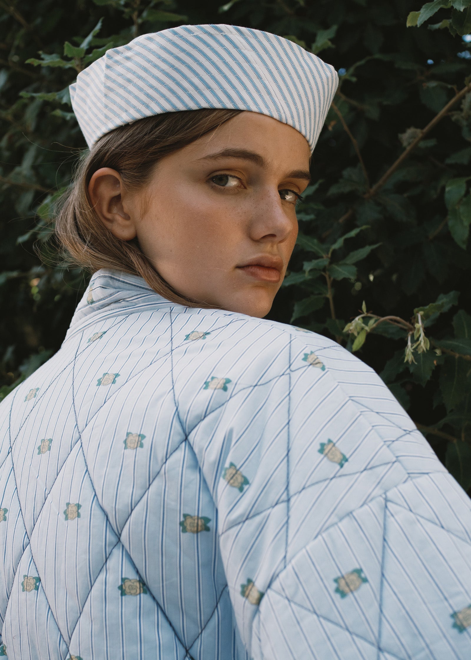 STRIPED SAILOR HAT