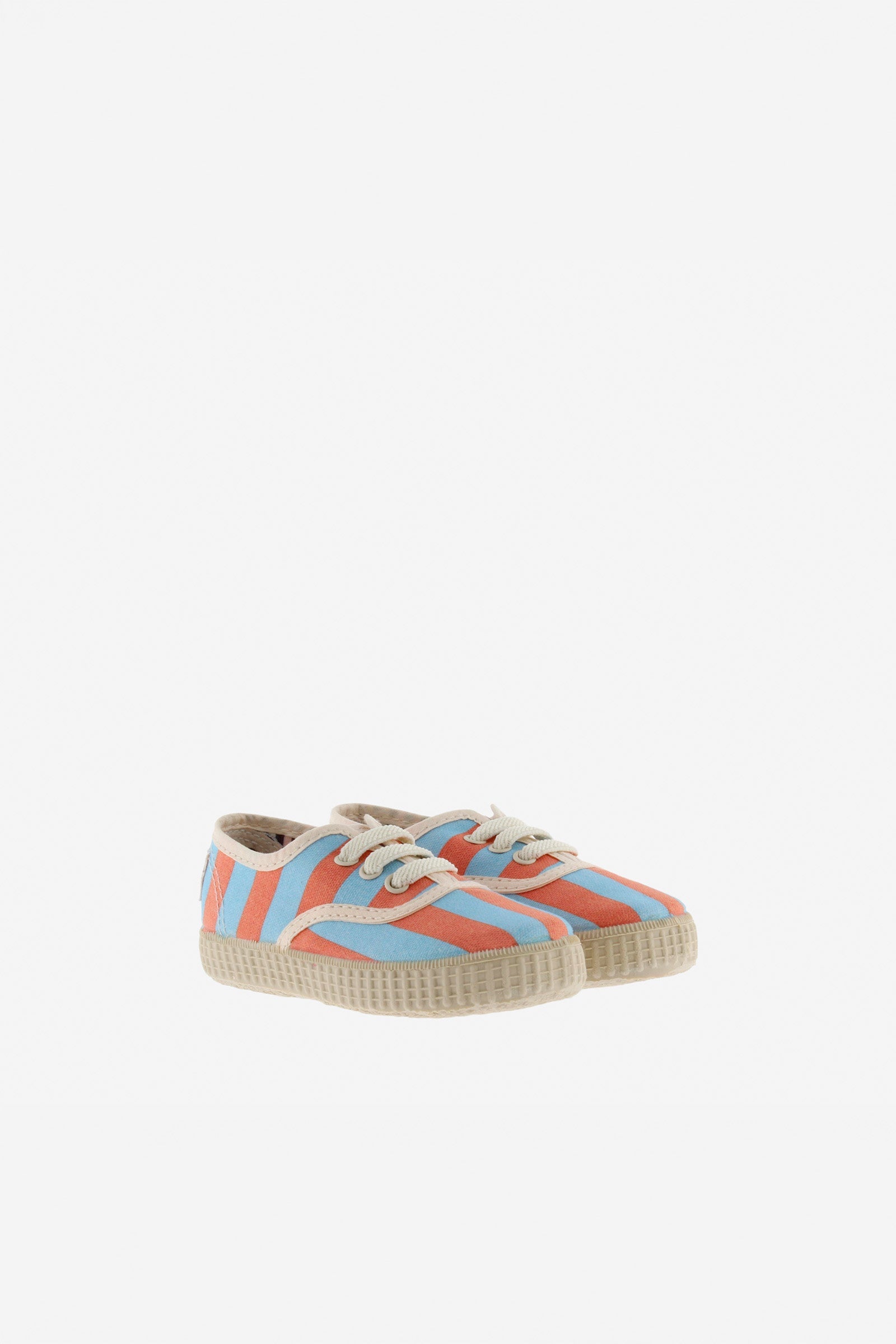 TINY X VICTORIA STRIPED BABY SNEAKERS