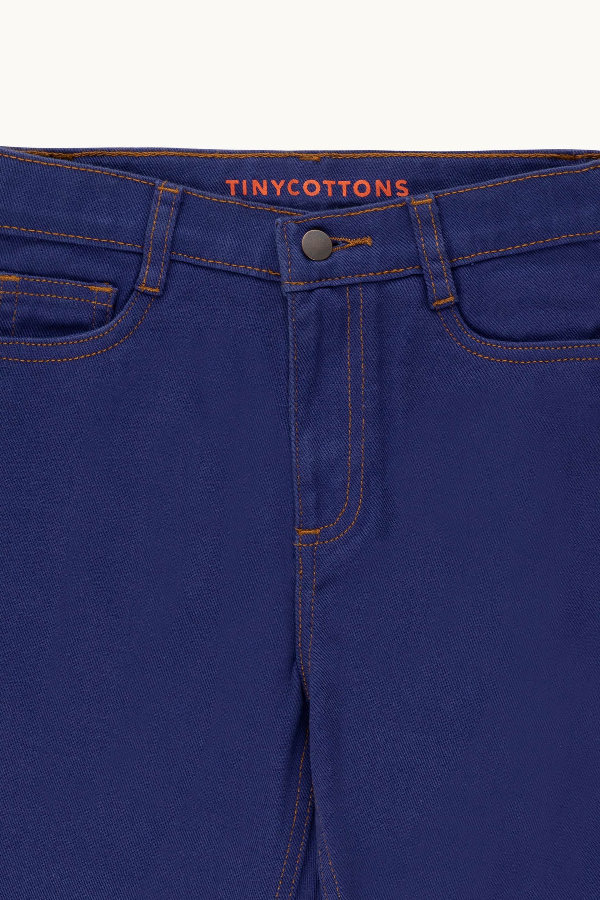 SOLID BAGGY JEANS