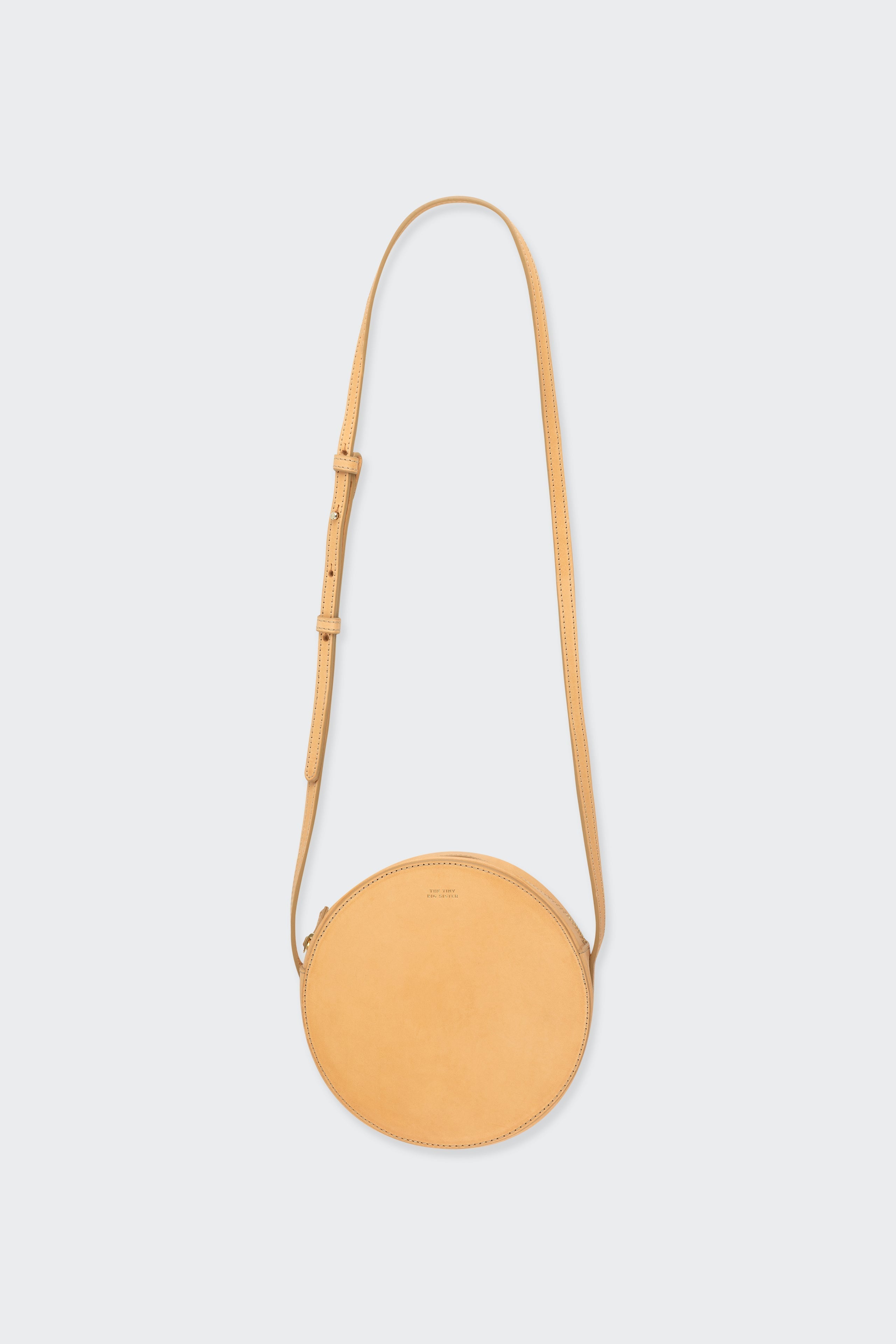 CATA LEATHER ROUND BAG