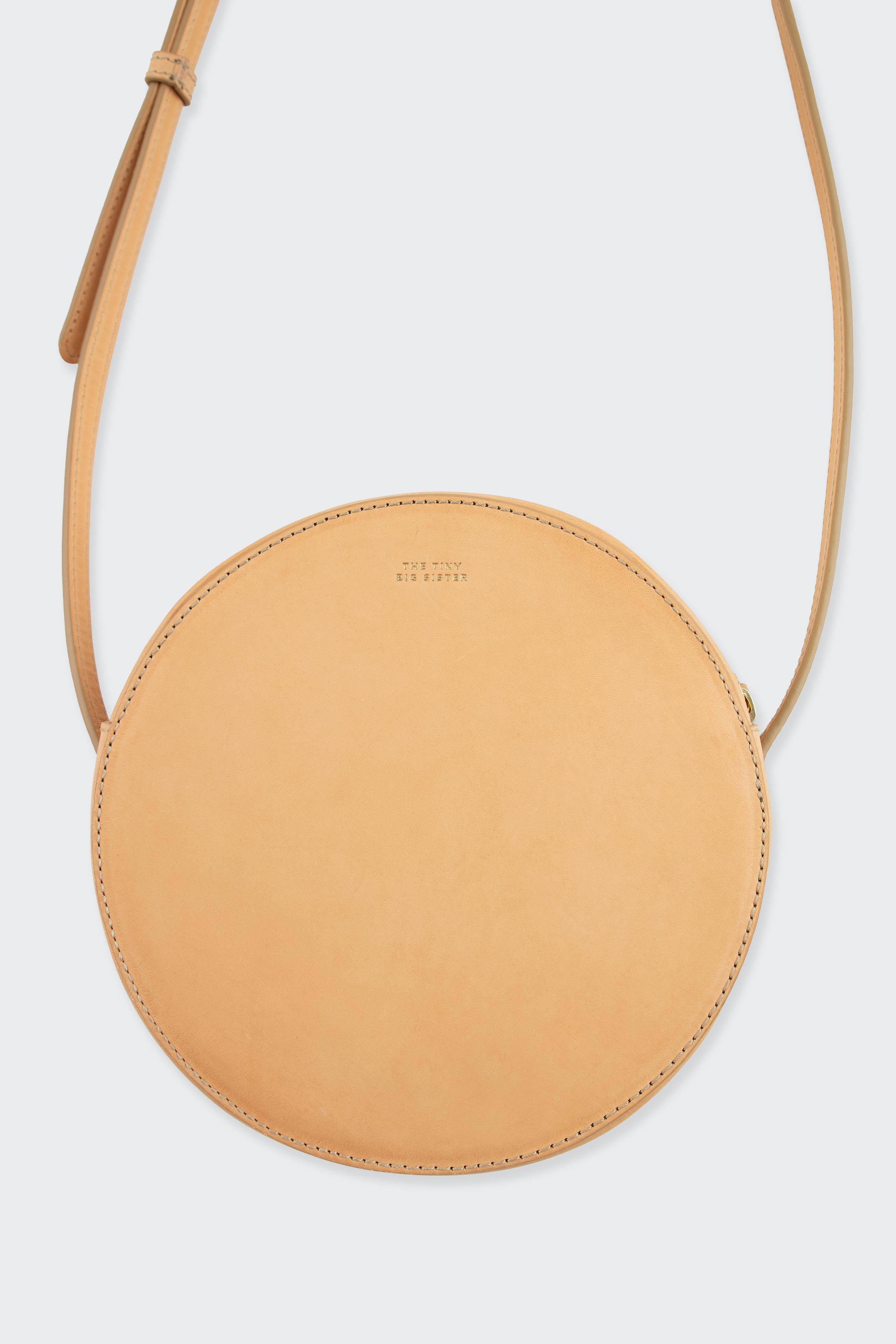 CATA LEATHER ROUND BAG