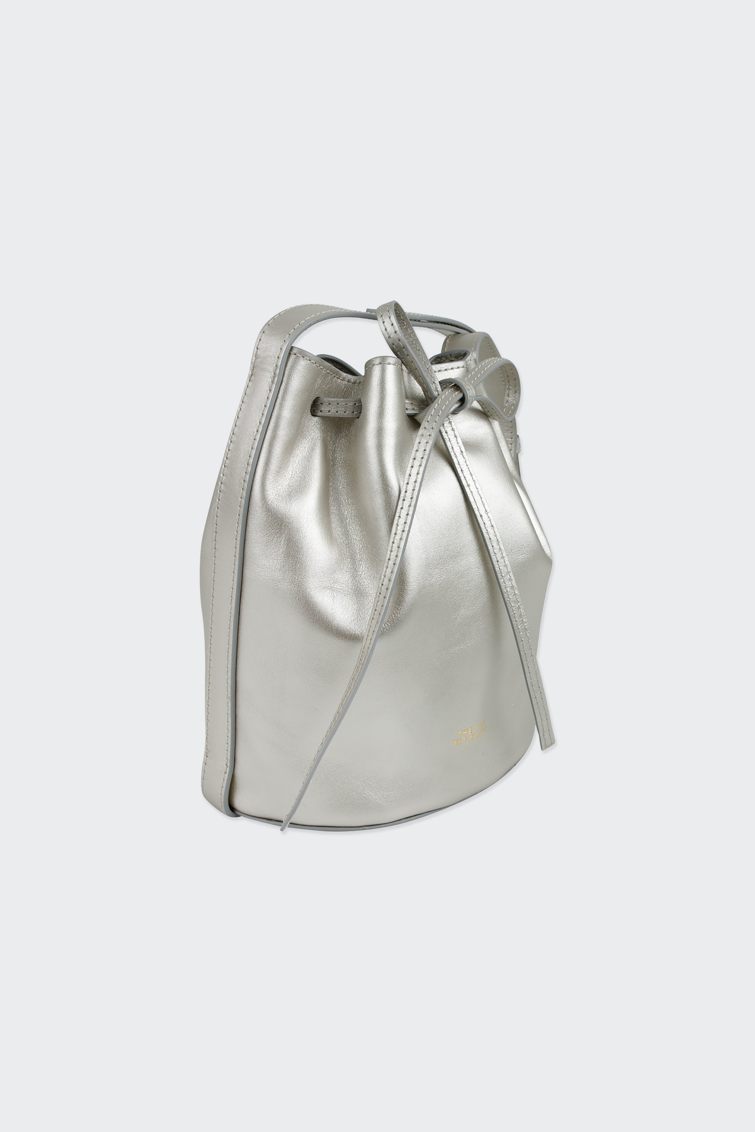 ANNE LEATHER SMALL BUCKET BAG