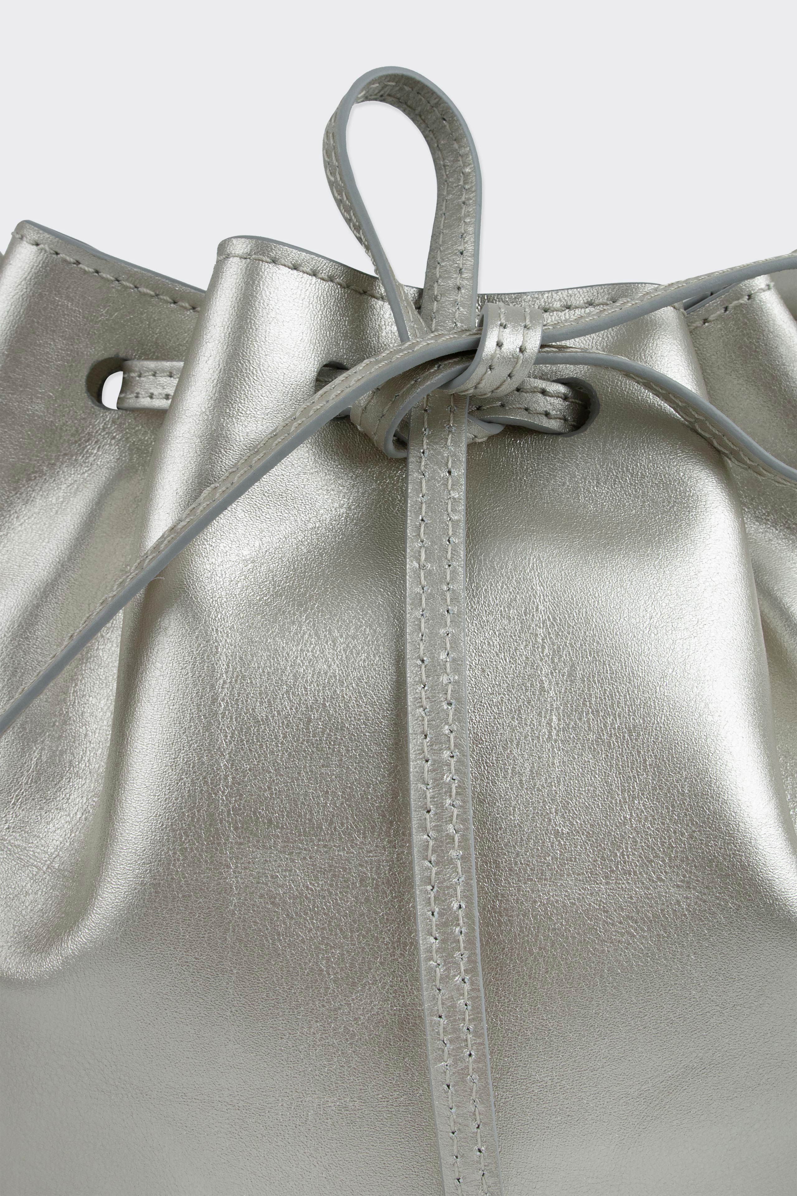 ANNE LEATHER SMALL BUCKET BAG