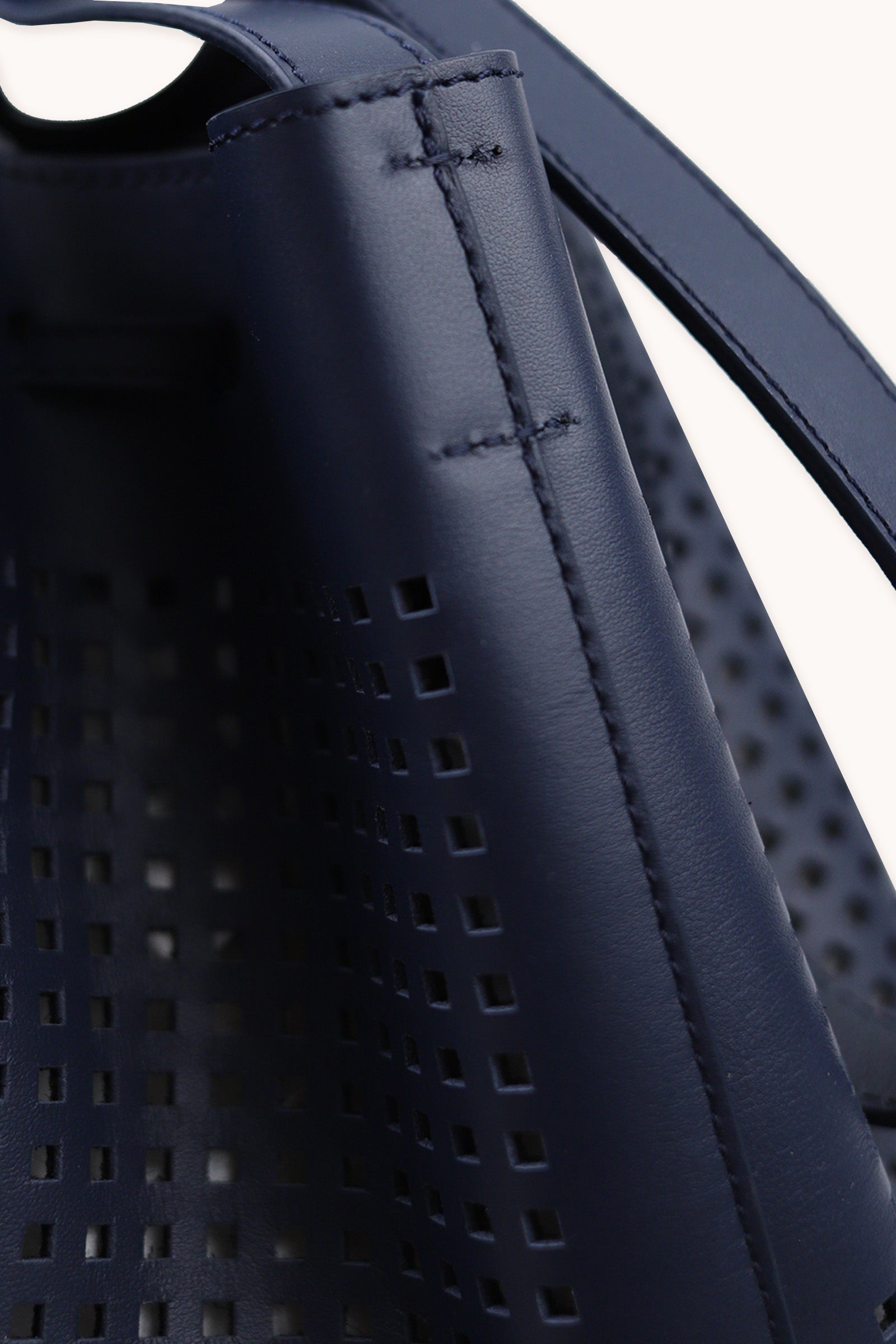 AUGUSTA PERFORATED LEATHER BAG