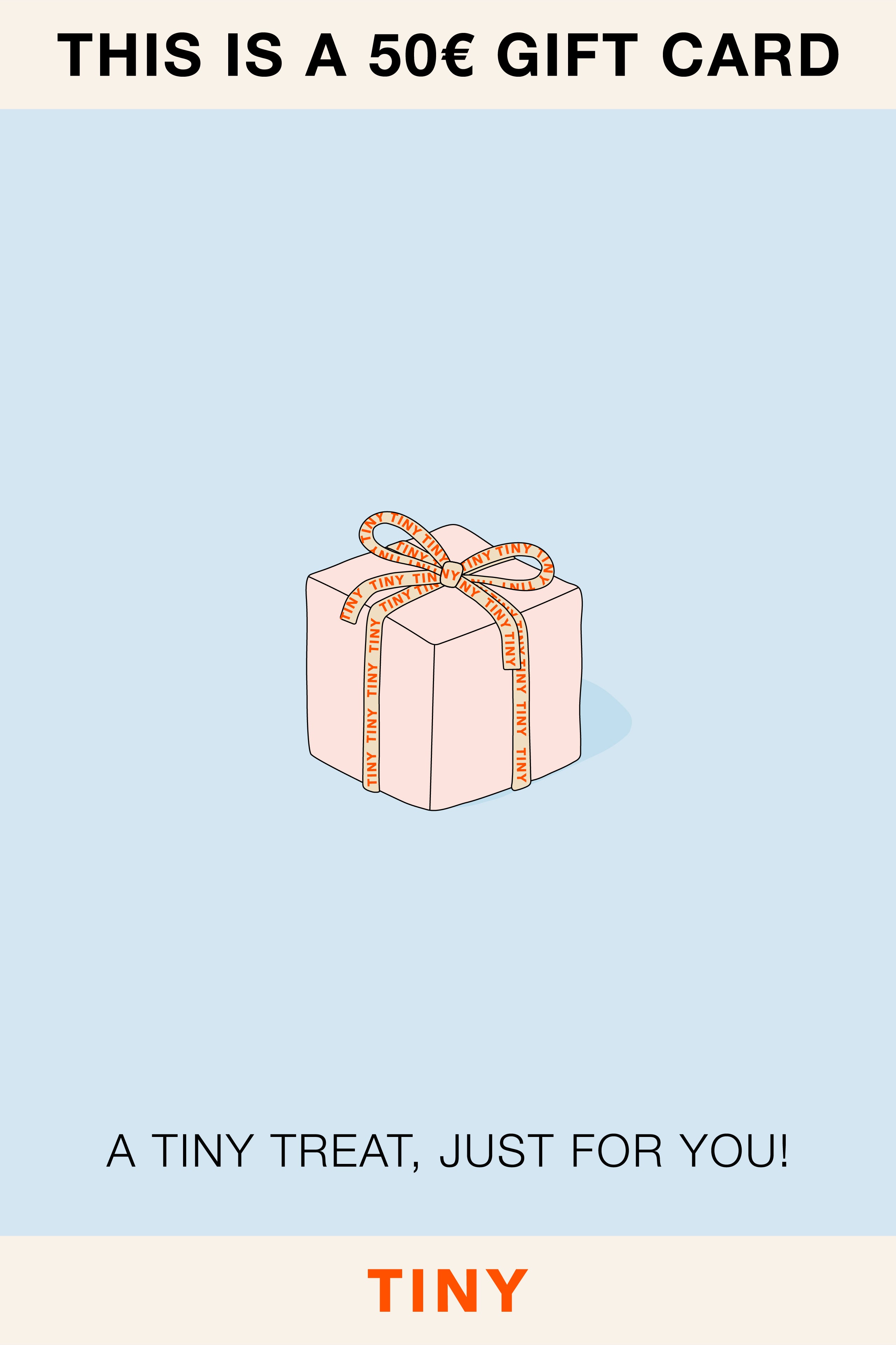 TINY GIFT CARD