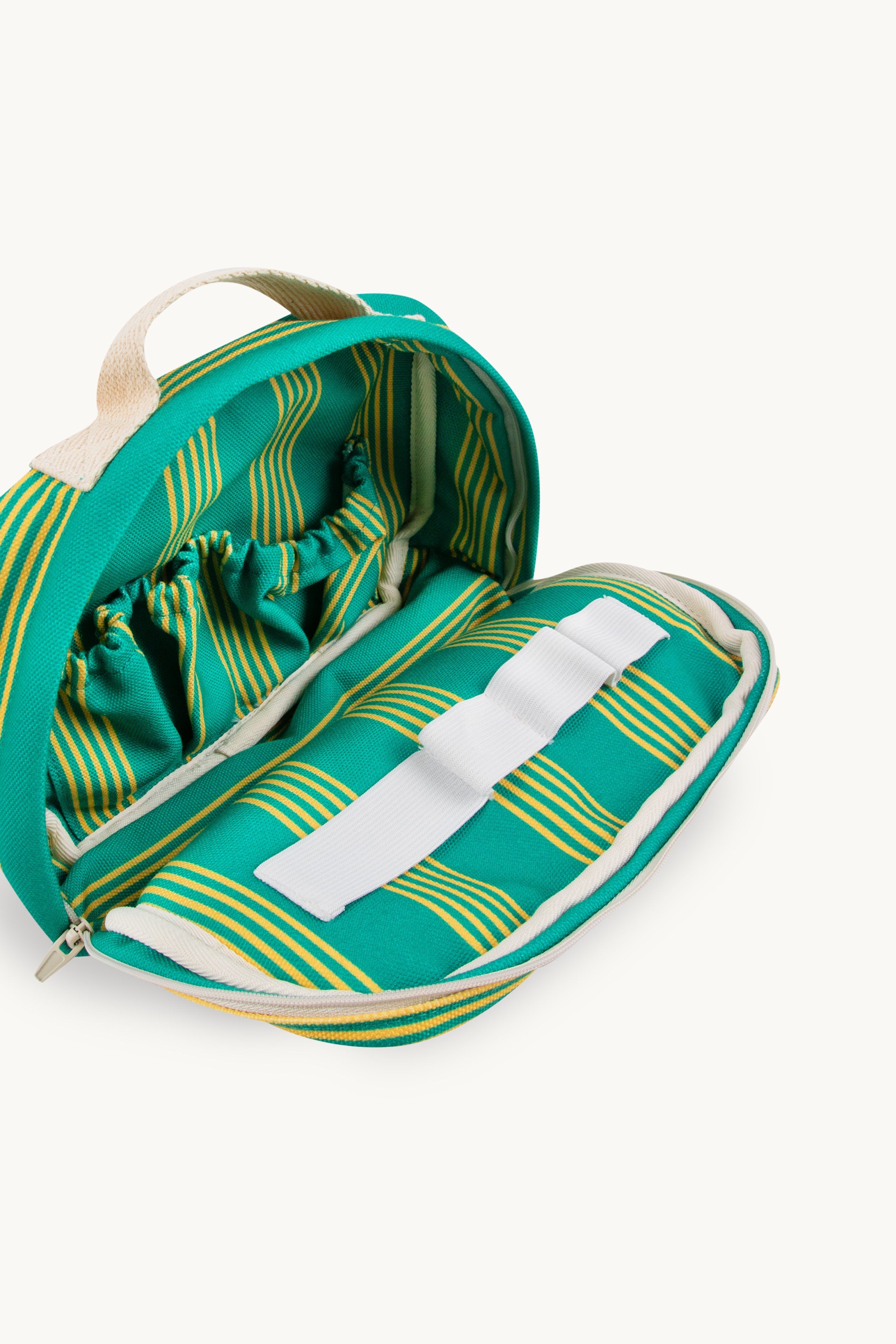 GOMMU STRIPED POUCH